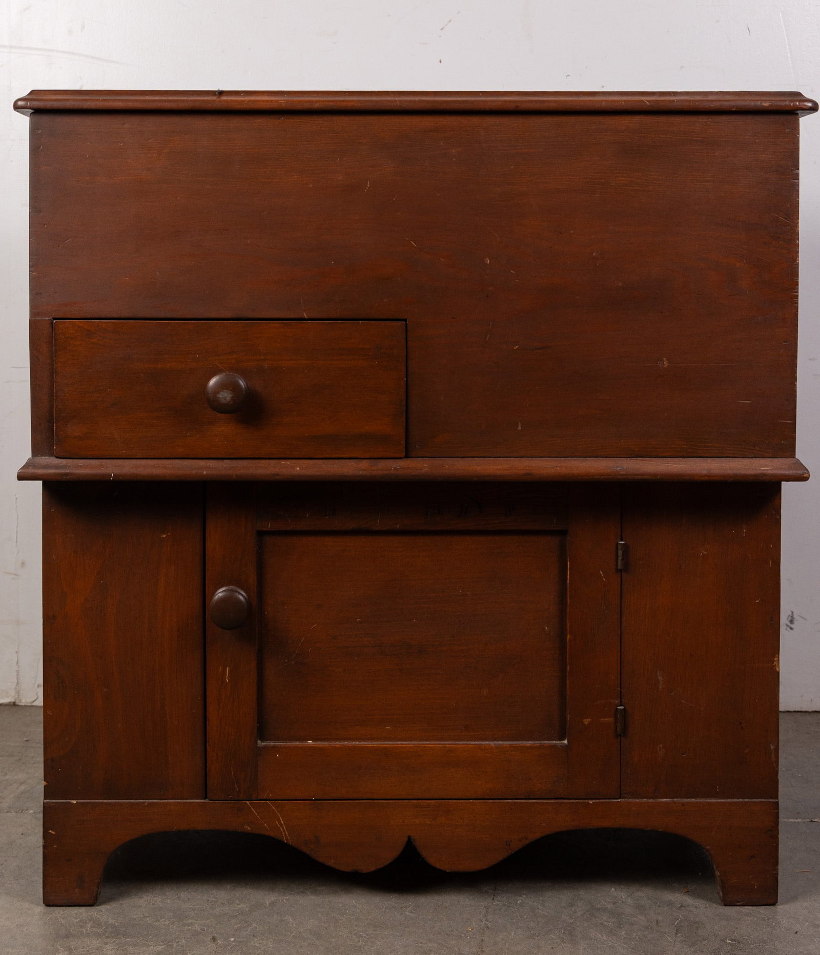 Antique Primitive Commode Cabinet: Antique Primitive Commode Cabinet Size 30" x 30" x 17" Literature Brooks Auction – Online Auction Terms & Conditions Contact: (856) 694-2960 | info@brooks.auction READ BEFORE YOU BID: We want