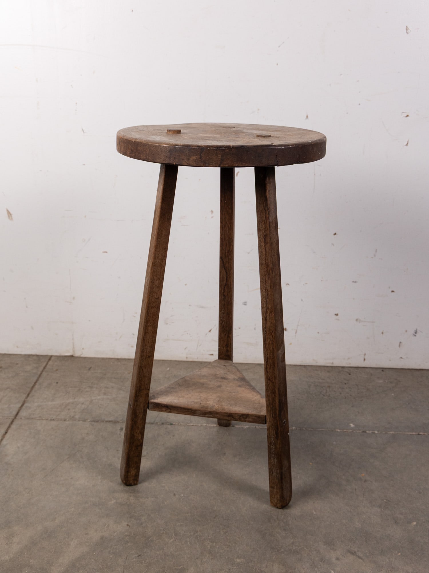 Antique Primitive Three Legged Stool: Antique Primitive Three Legged Stool Size 30" H Literature Brooks Auction – Online Auction Terms & Conditions Contact: (856) 694-2960 | info@brooks.auction READ BEFORE YOU BID: We want you to