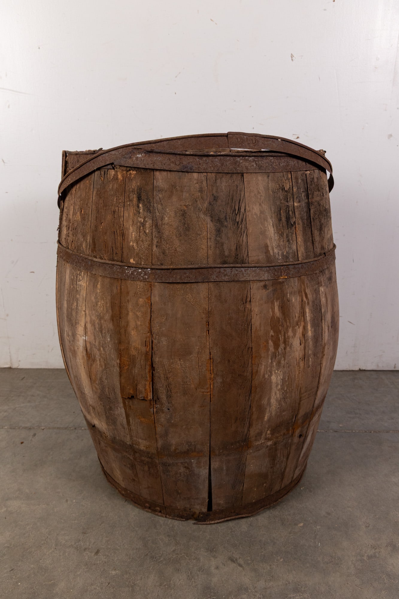 Vintage Wooden Barrel - 3