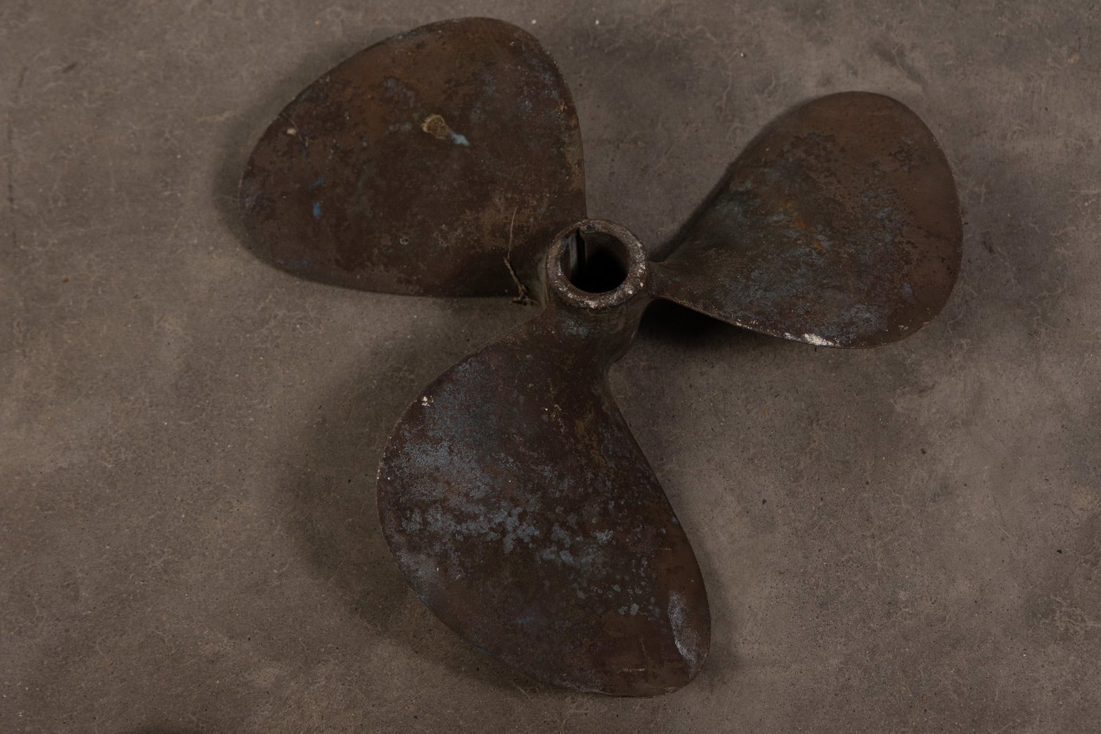 Vintage Brass Marine Boat Propeller - 2