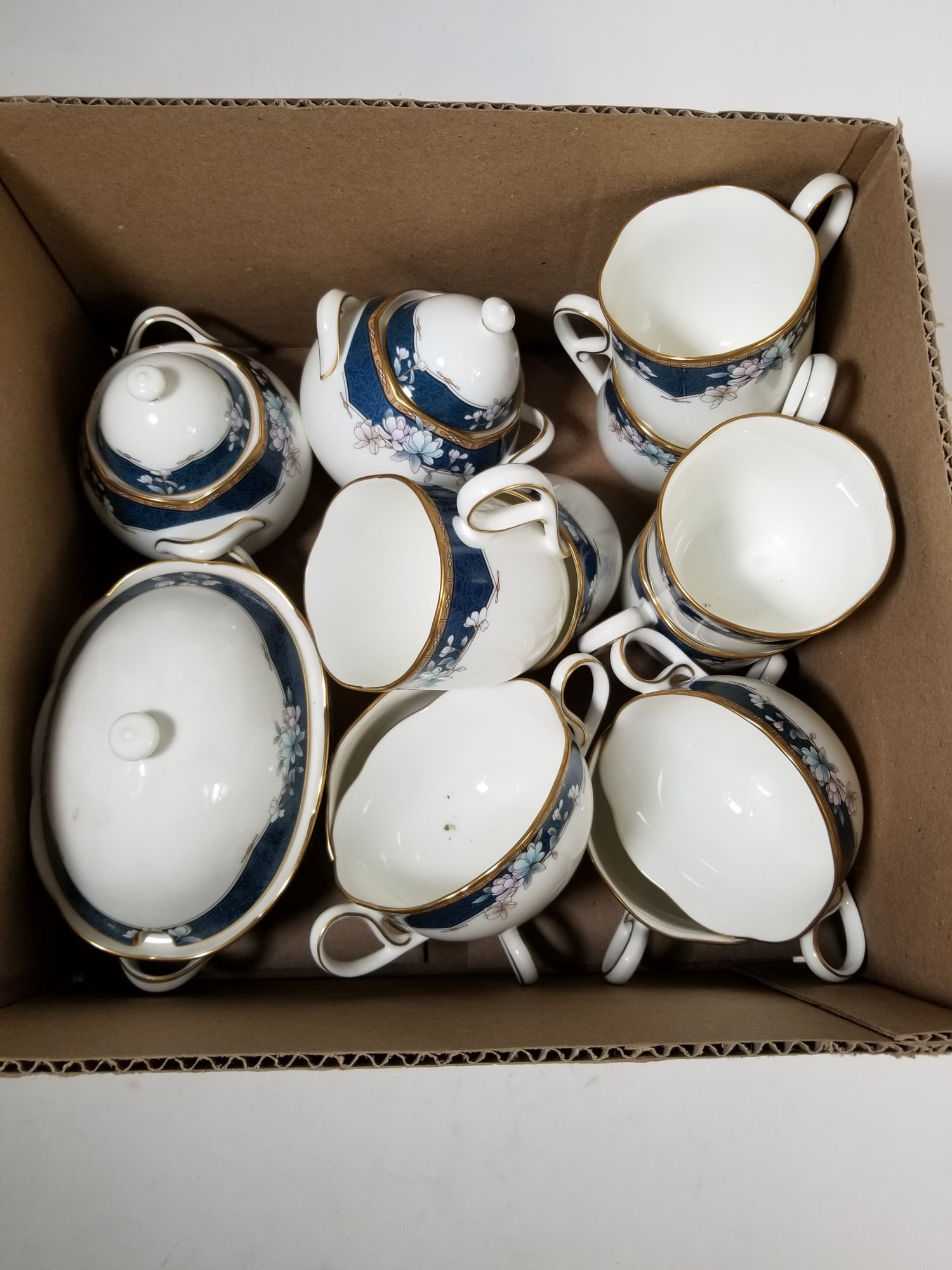 Noritake Porcelain Partial Dish Set - 4