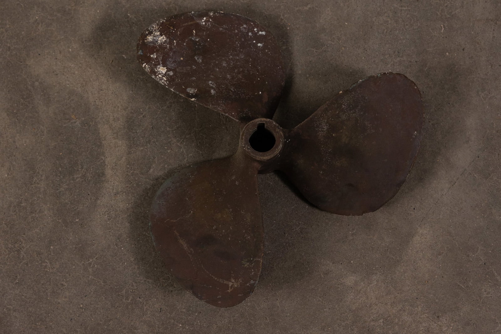 Vintage Brass Marine Boat Propeller - 2