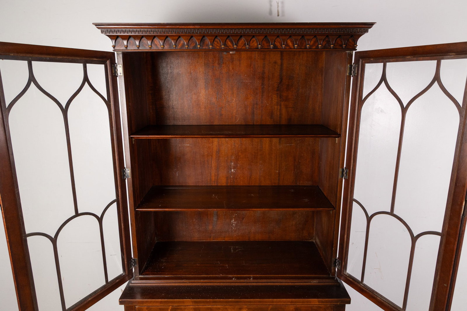 Vintage Federal Style China Cabinet - 4