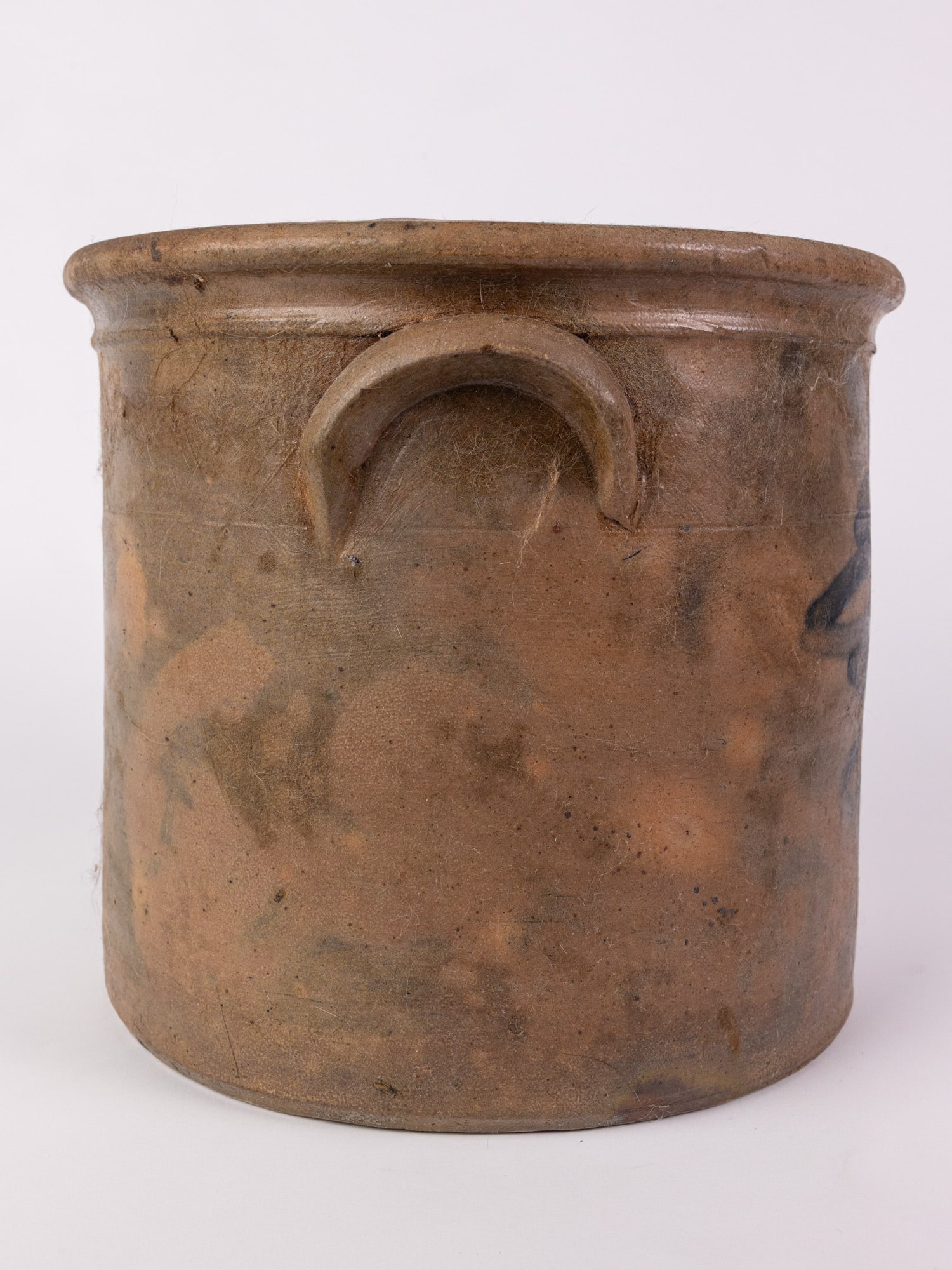 A. J. Buttler Two Gallon Cobalt Decorated Stoneware Crock - 7