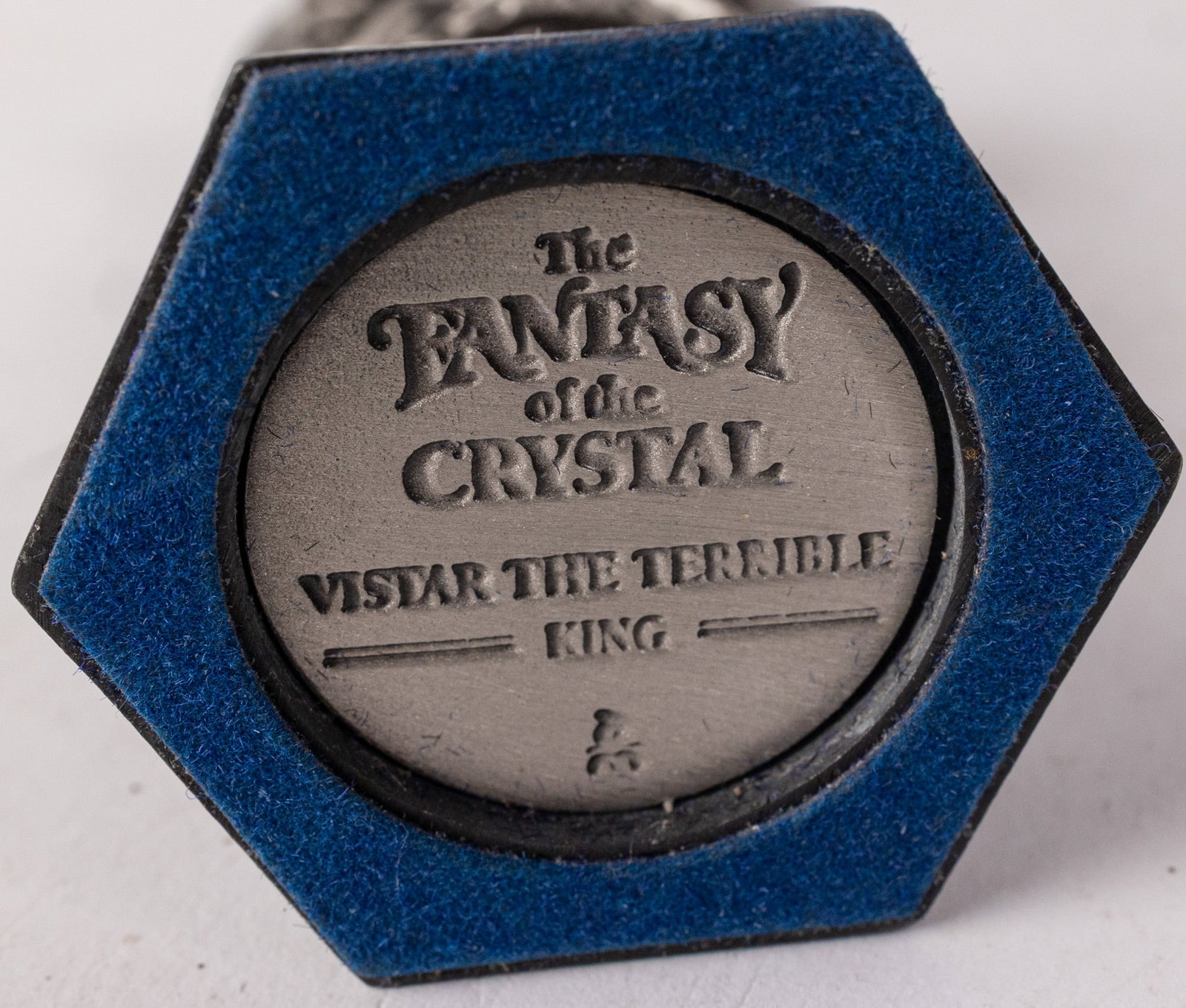 Danbury Mint Fantasy of the Crystal Pewter Chess Set COMPLETE - 9