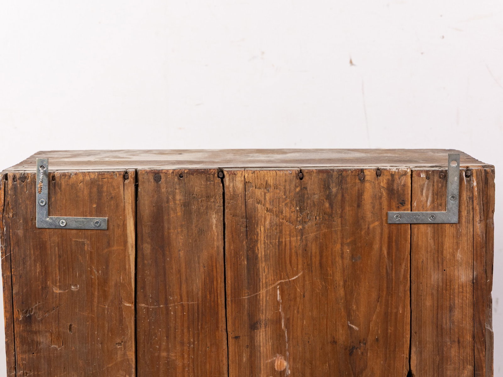 Antique Primitive Twelve Drawer Table Top Cabinet - 7