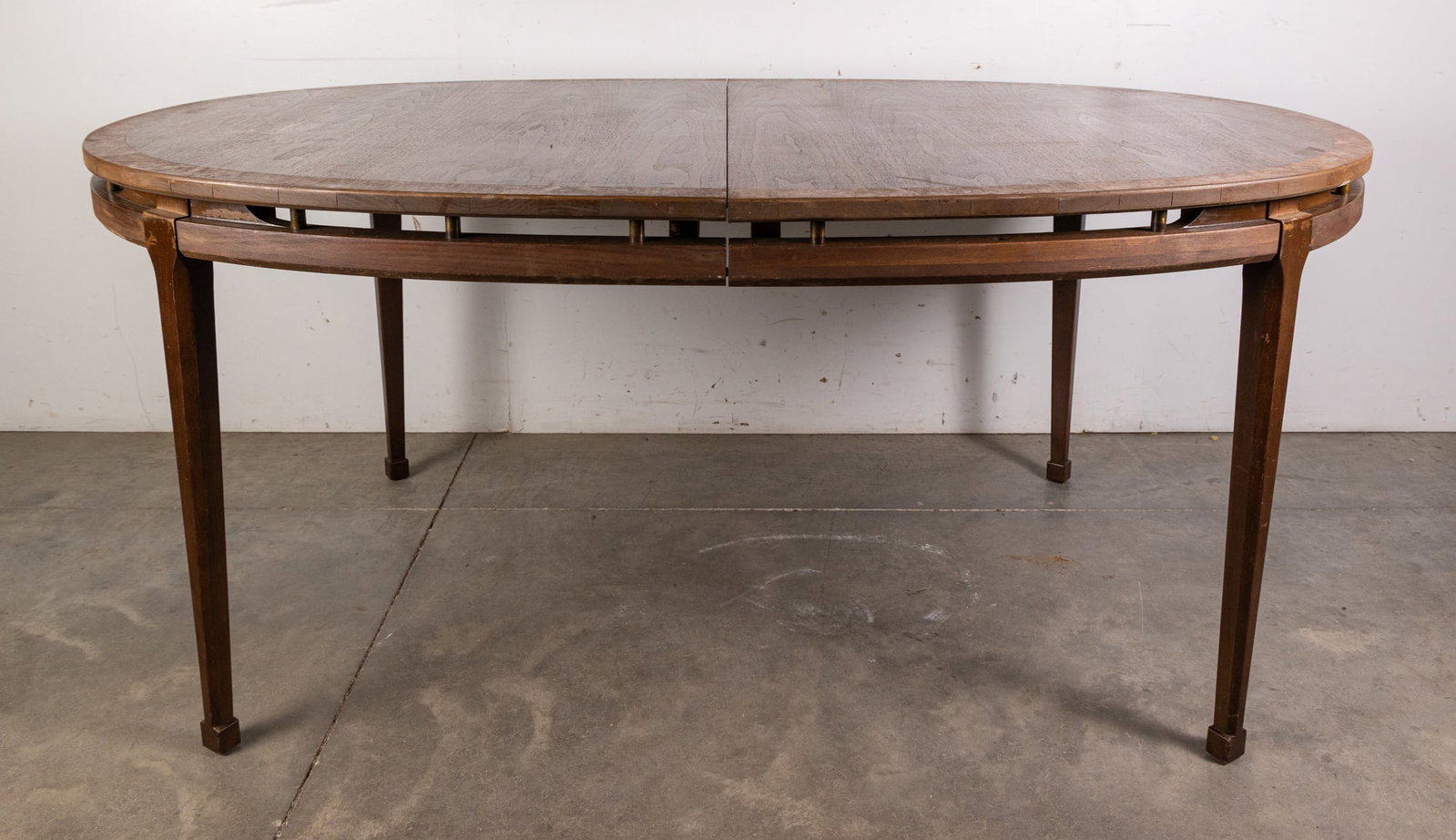Vintage Mid Century Modern MCM Walnut and Burl Dining Table (1 of 7)