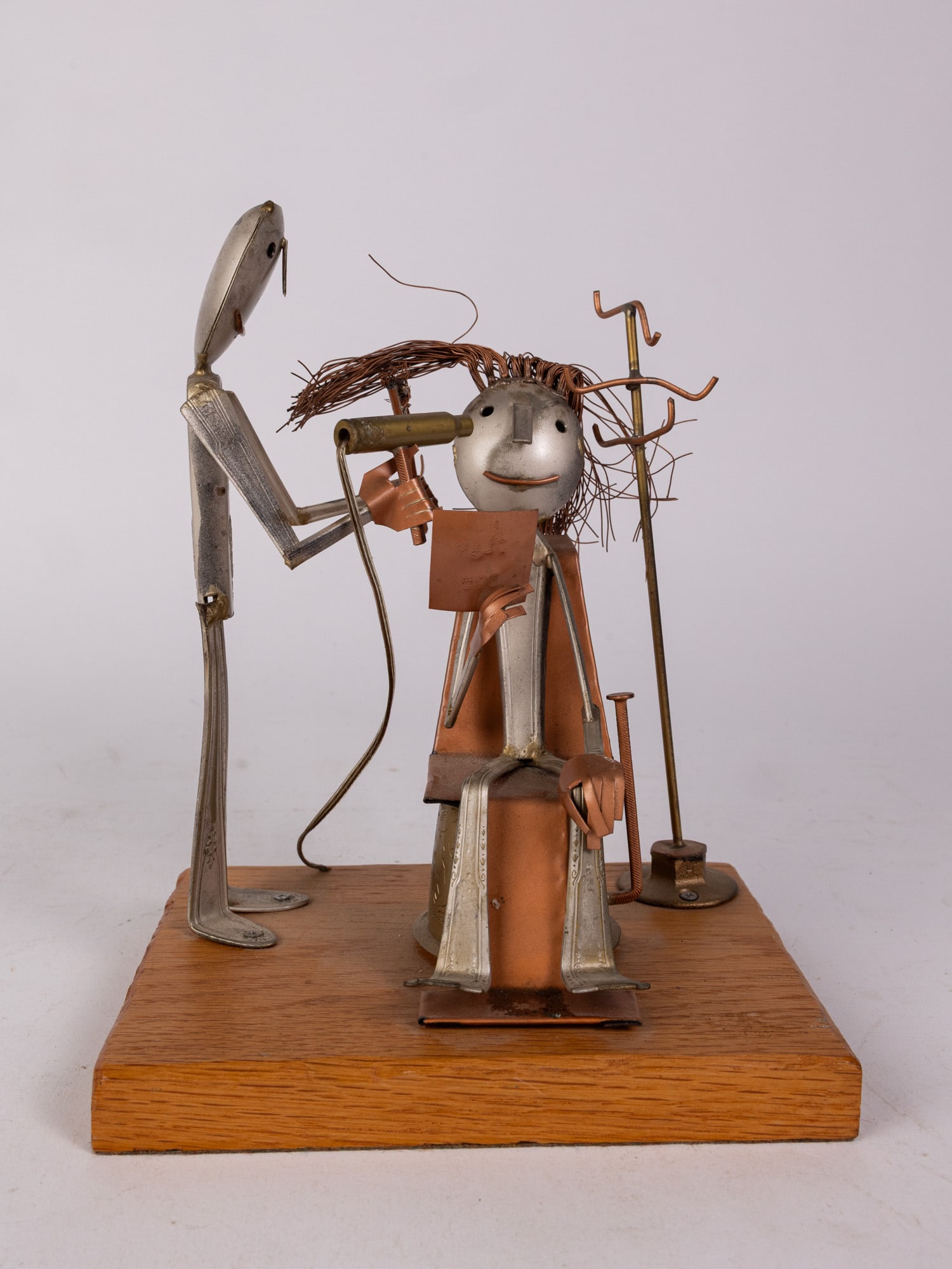 Richard Hardie (20th Century) - Mixed Media Sculputure: Richard Hardie (20th Century) - Mixed Media Sculputure Size 10" x 8" x 6" Literature Brooks Auction – Online Auction Terms & Conditions Contact: (856) 694-2960 | info@brooks.auction READ BEFORE