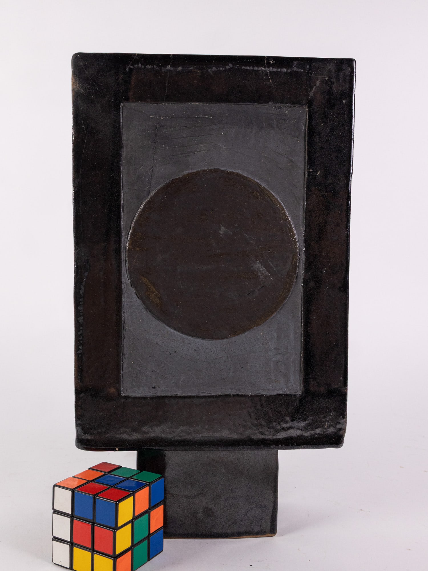Mid Century Modern Brutalist Ceramic Vessel - 2