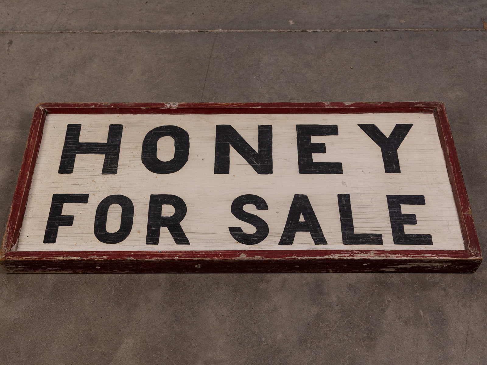 "Honey for Sale" Hand Painted Rustic Sign - 2