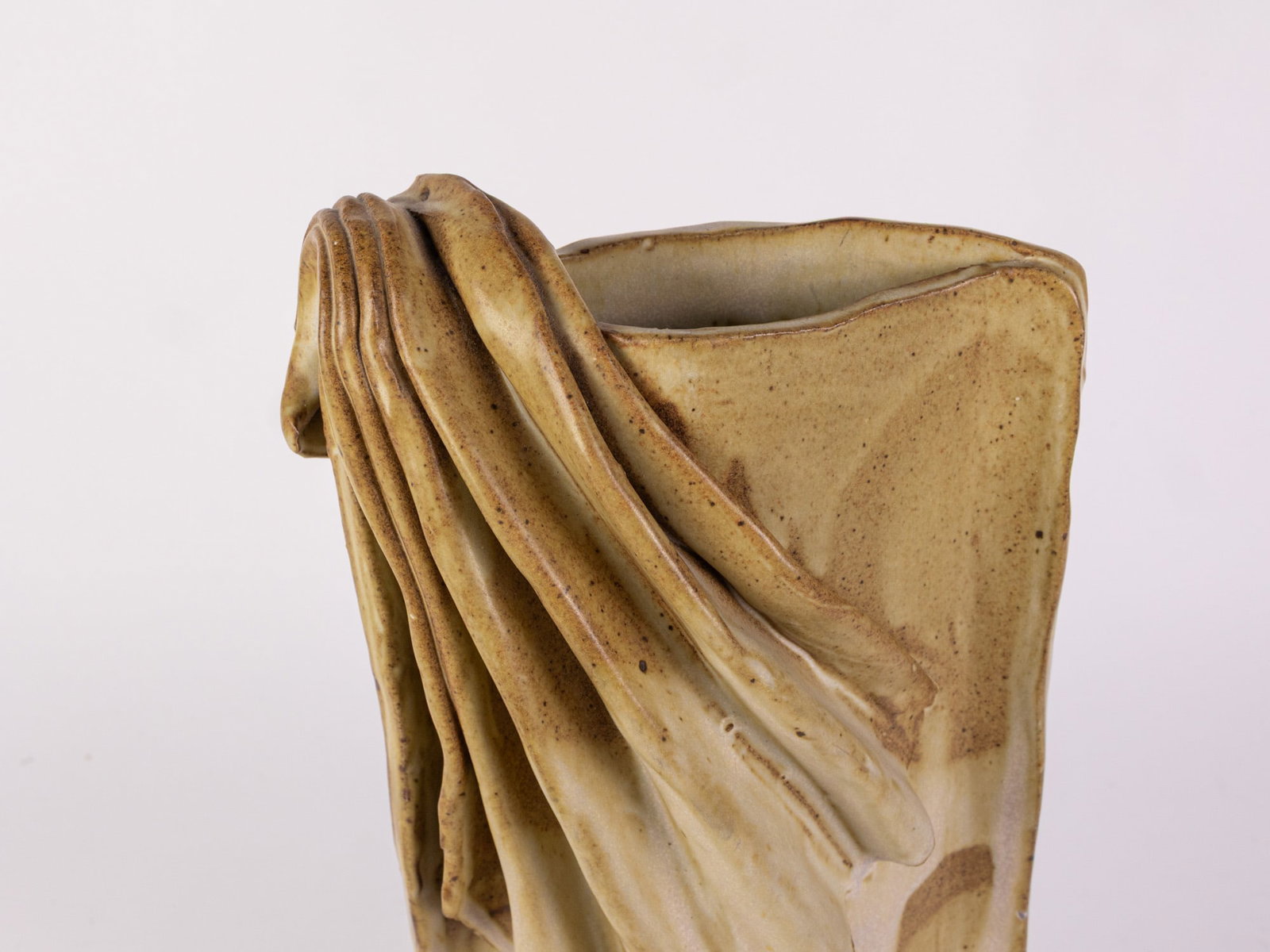Mid Century Modern MCM Stylized Ceramic Vessel - 3