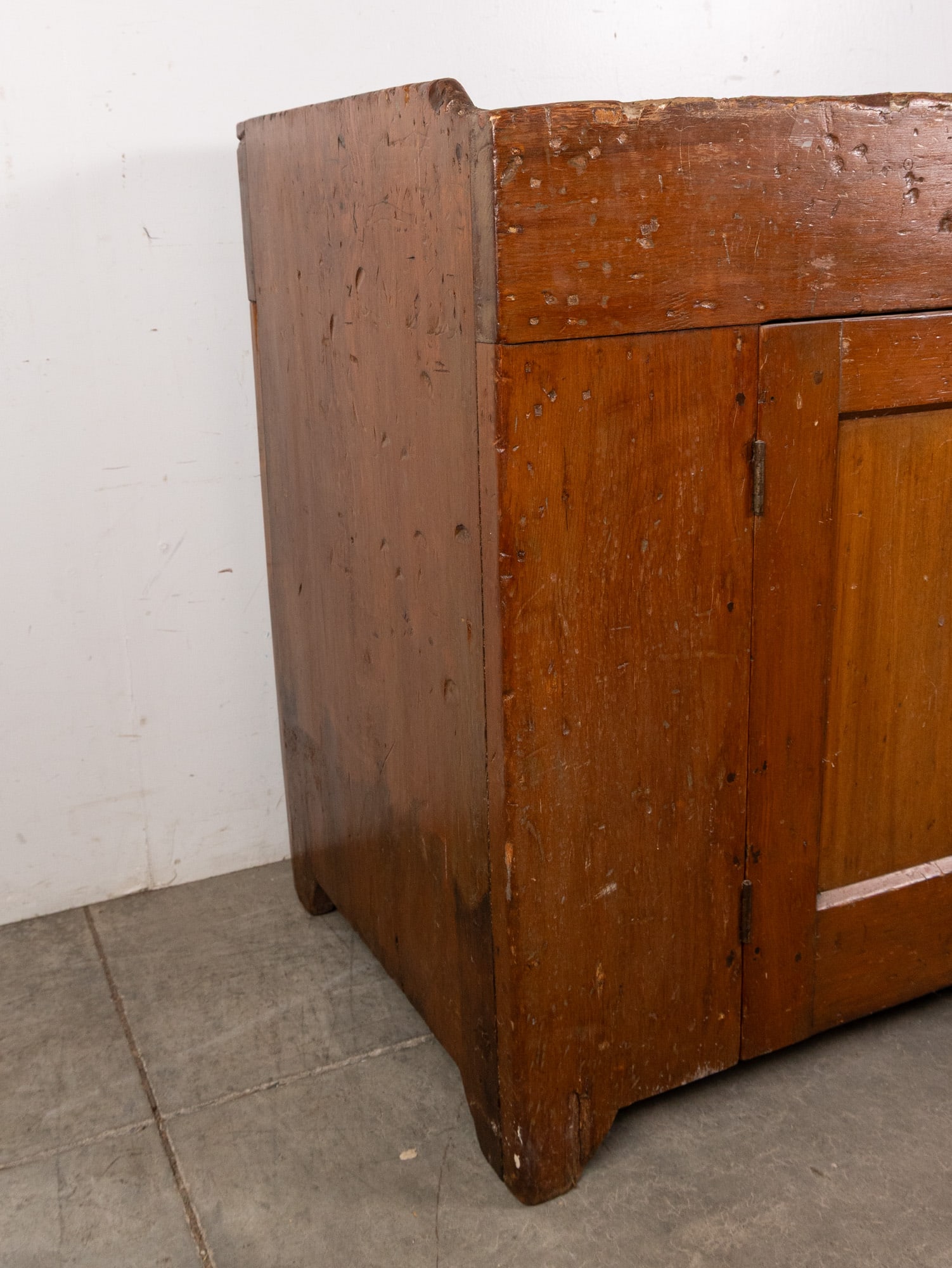 Antique Primitive Dry Sink Cabinet - 5