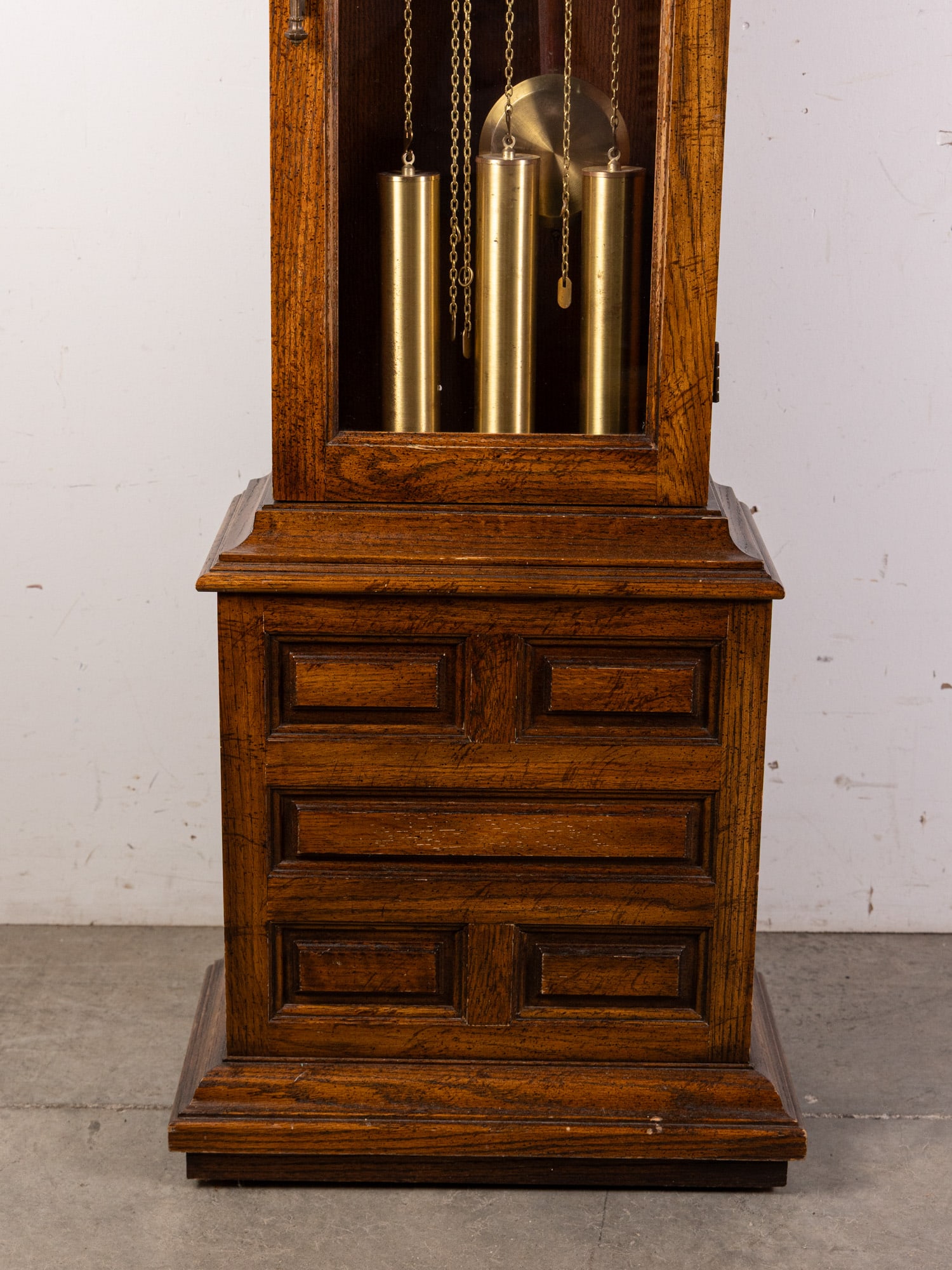 Ridgeway Vintage West German Made Grandfather Clock - 4