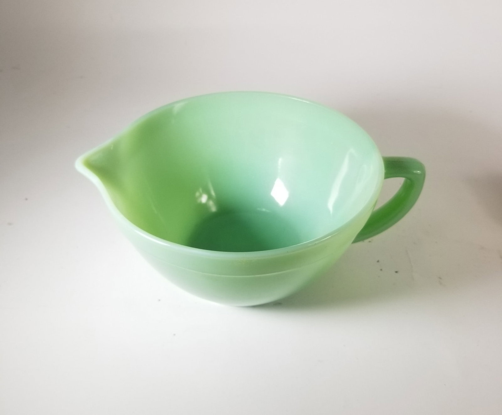 Vintage Fire King Jadeite Mixing Bowl - 2