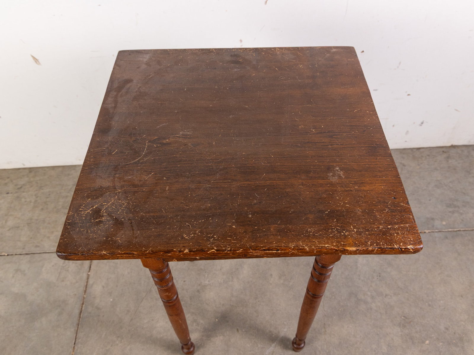 Antique Single-Drawer Side Table - 2