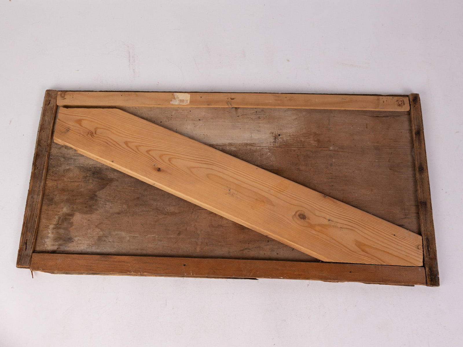 "Cold Milk' Folk Art Hand Painted Rustic Sign - 3