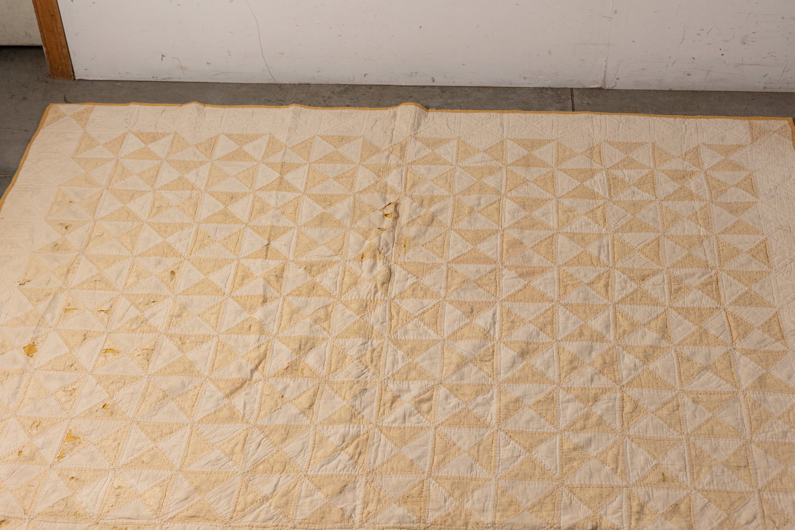 Two Vintage Floral Patterened Quilts - 2