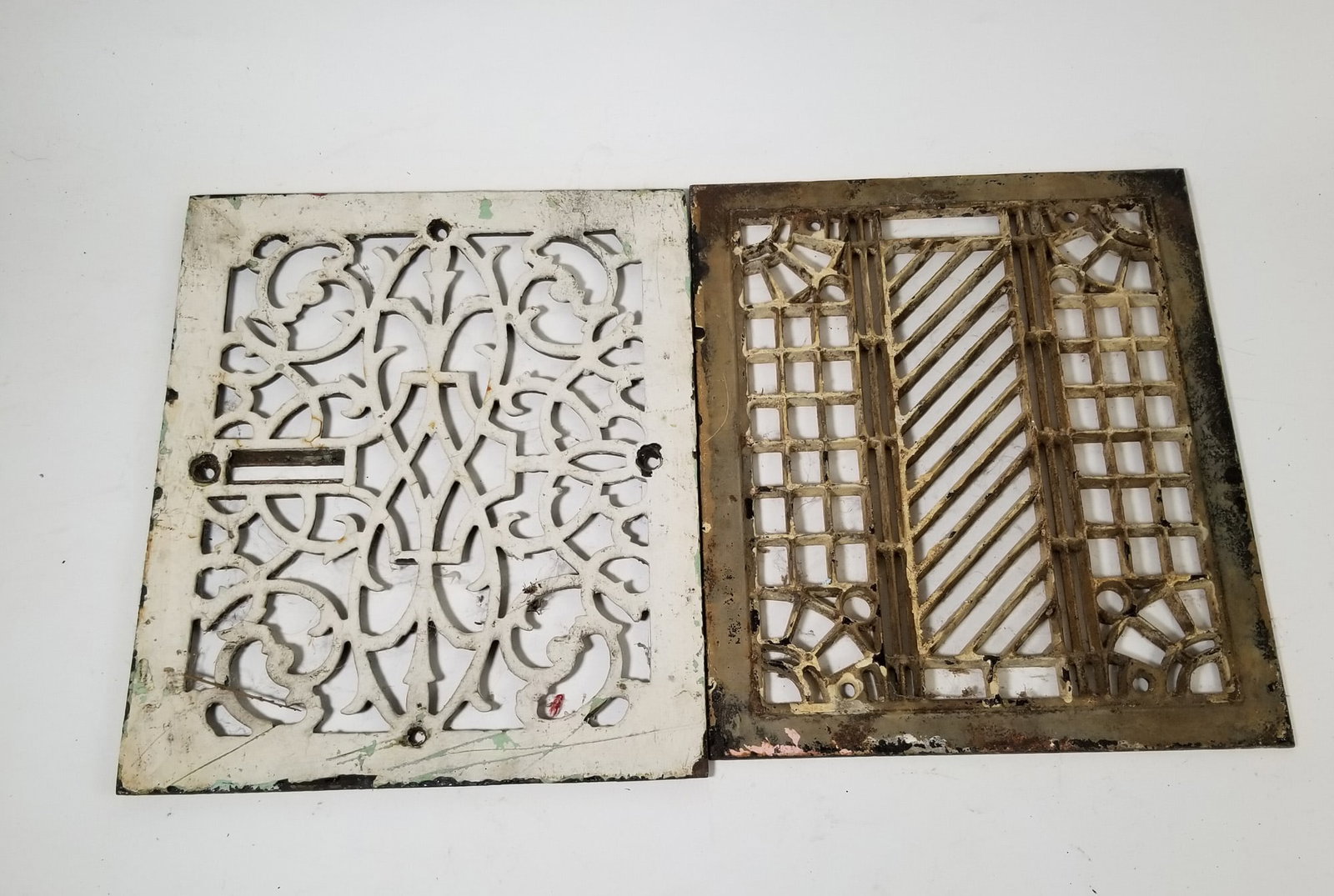 Ornate Antique Victorian Heating Grate/Vents - 2