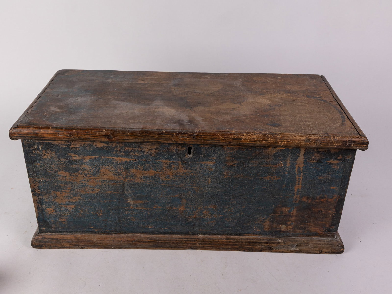 Antique Wooden Storage Chest - 2