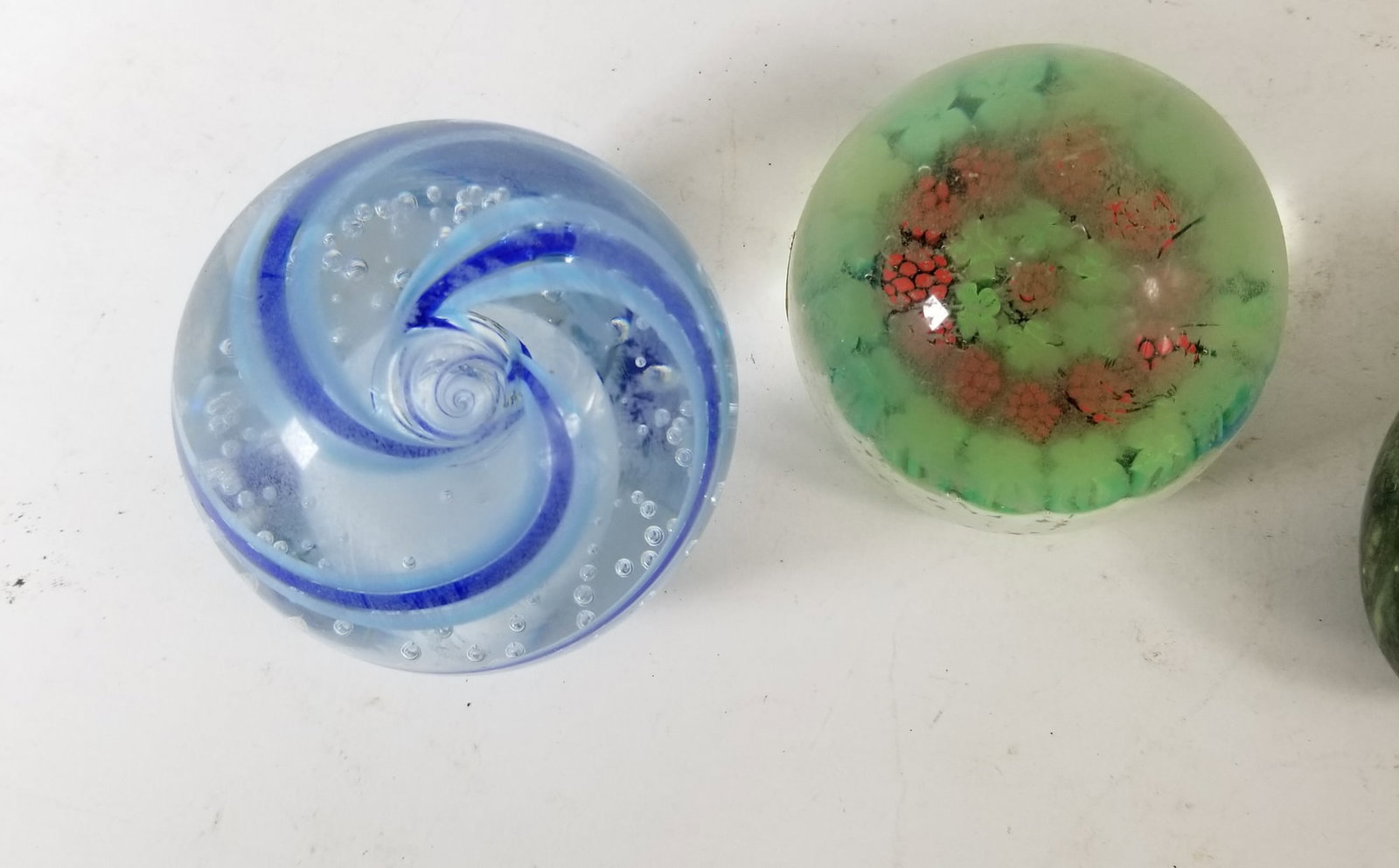 Three Paperweights ft. Jeff Sammartino Millville Magnum - 3