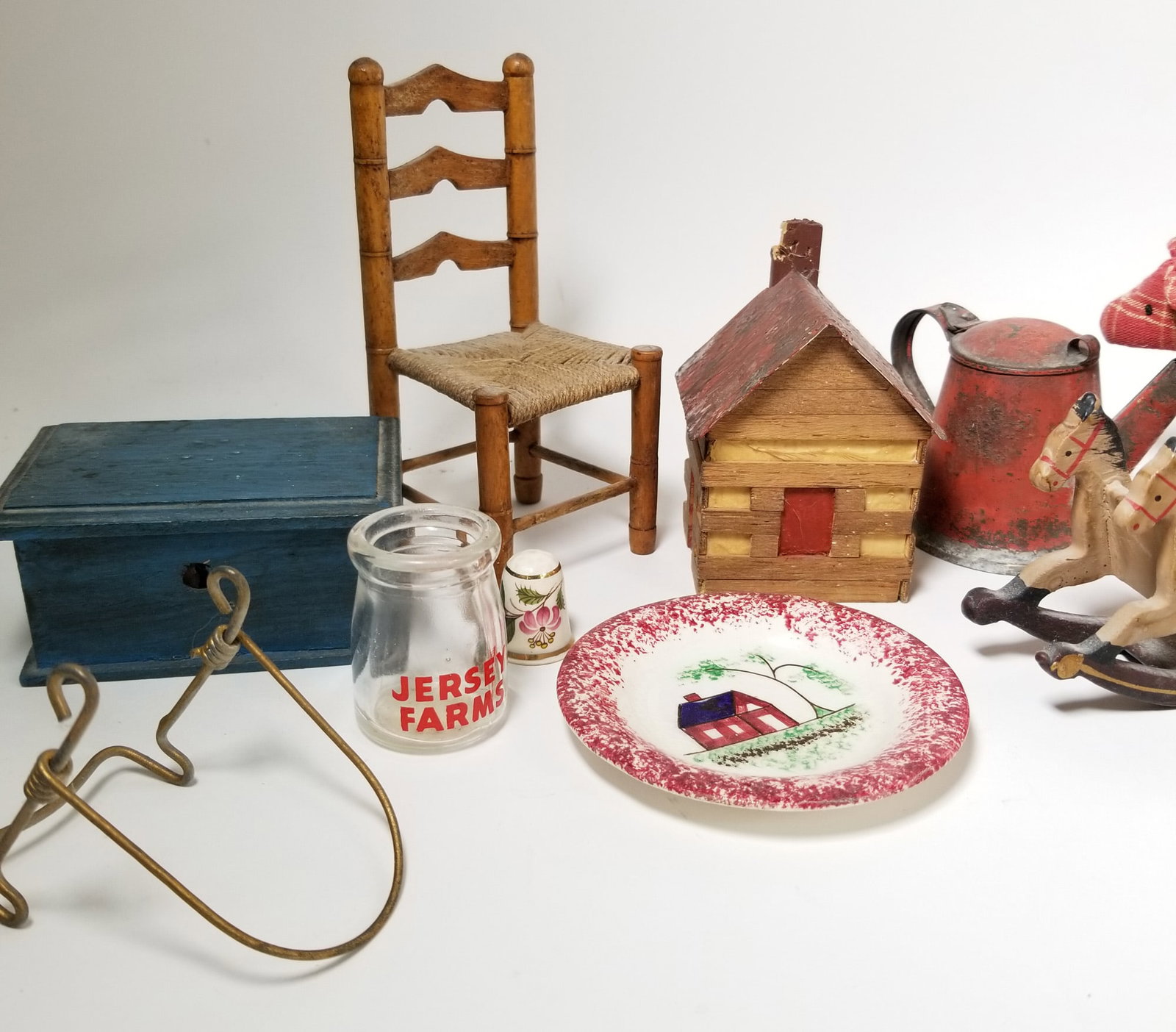 Lot of Assorted Vintage and Antique Miniatures and Toys - 3