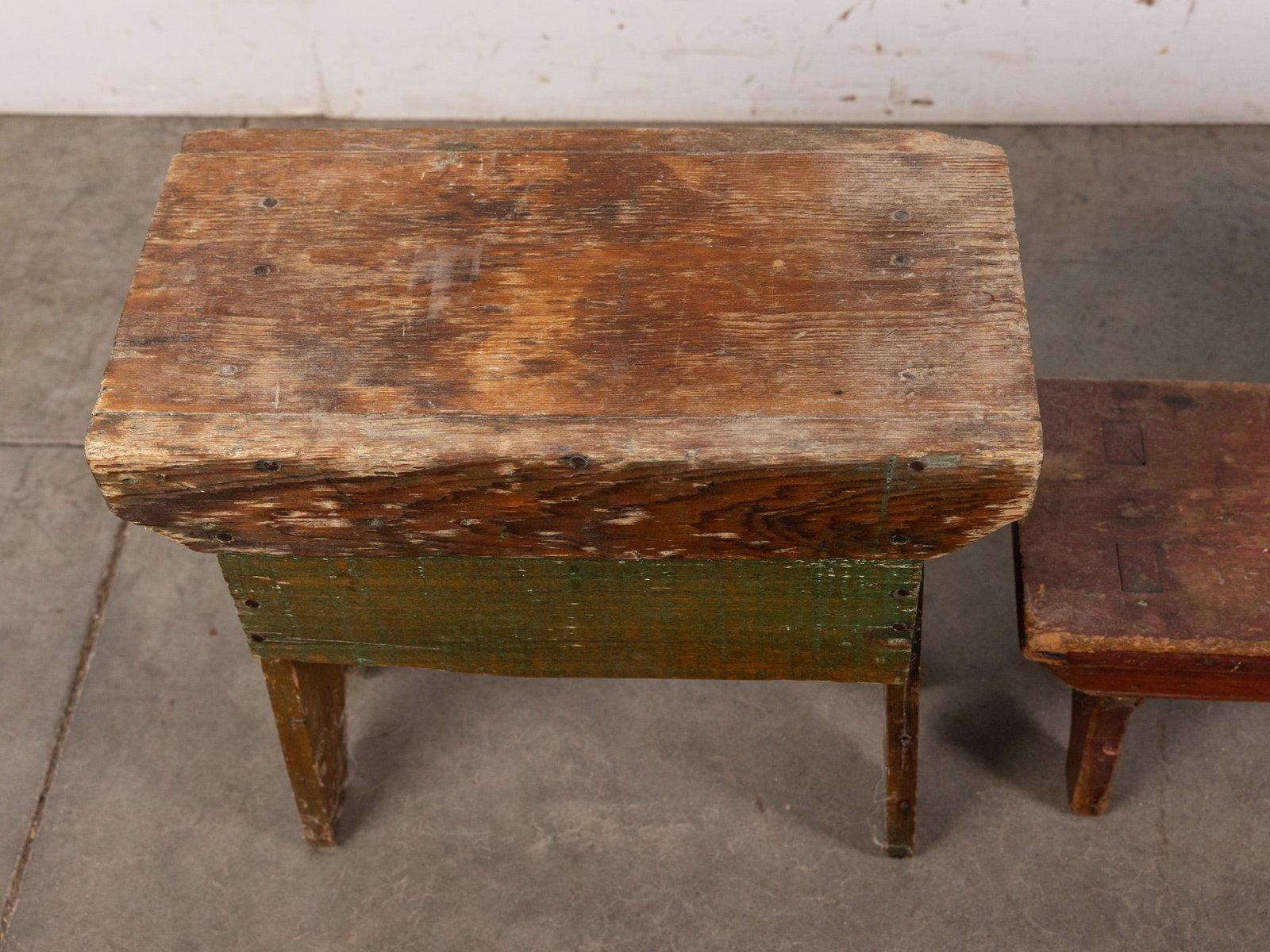 Three Antique Footstools - 2