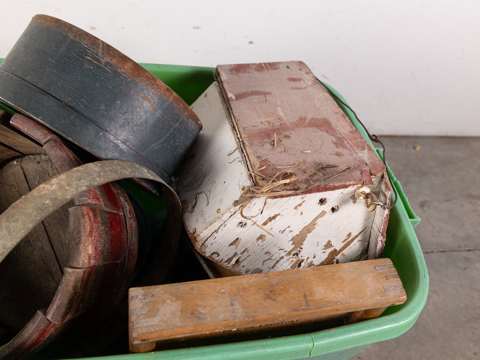 Assorted Vintage and Antique Primitive Decor - 4