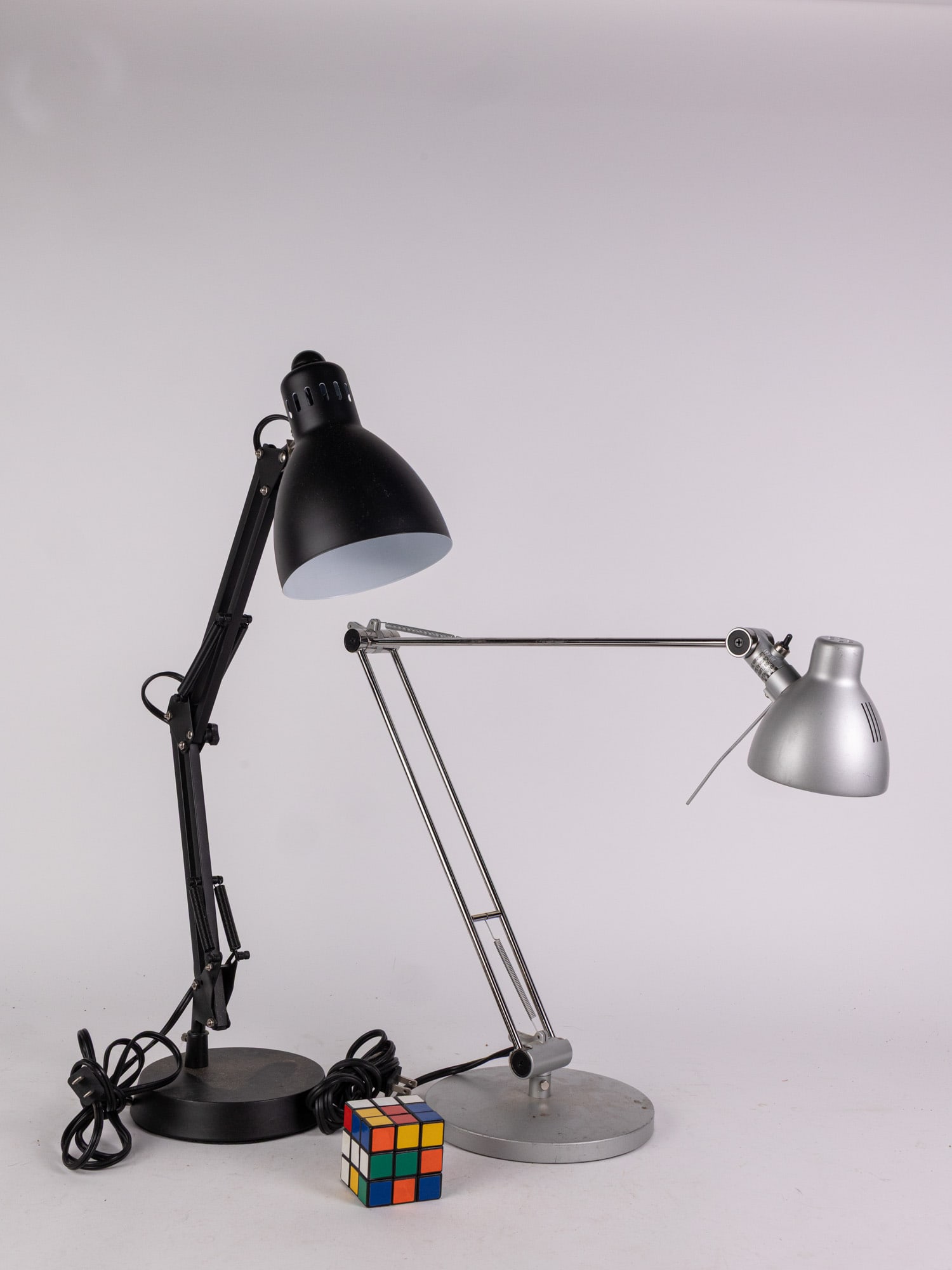 Pair of Modern-Style Adjustable Desk Lamps - 2