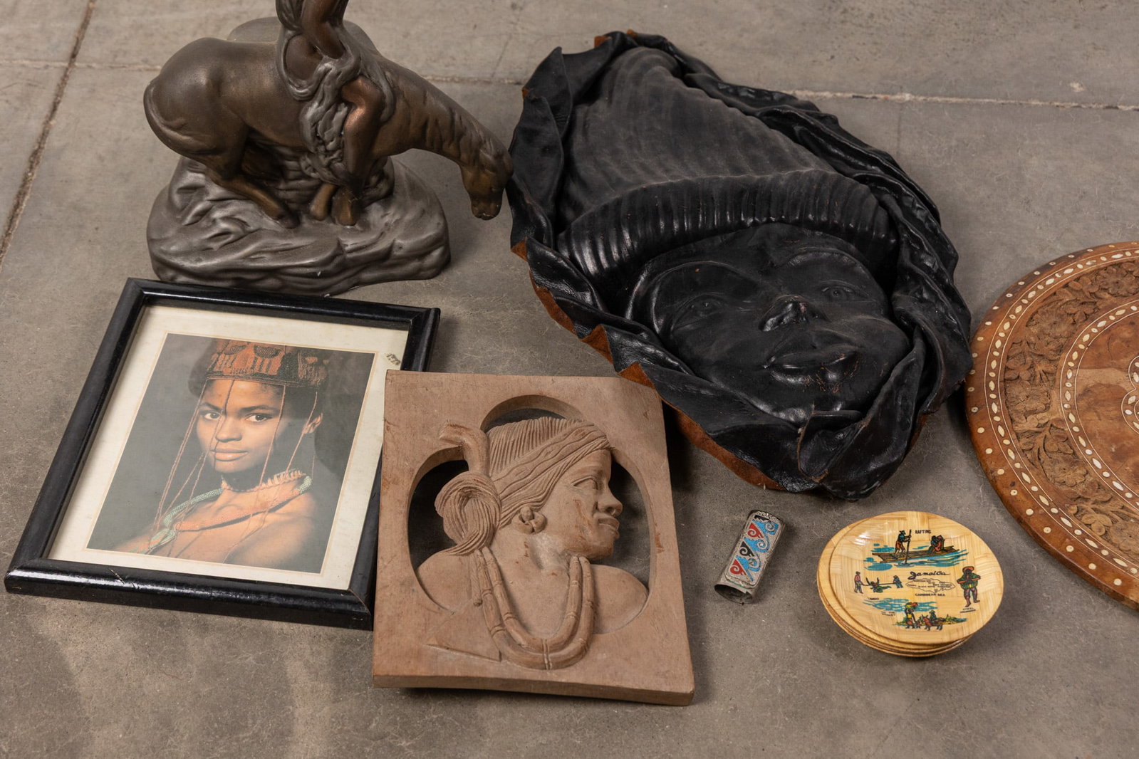 Assortment of Caribbean/Native American Decor - 2