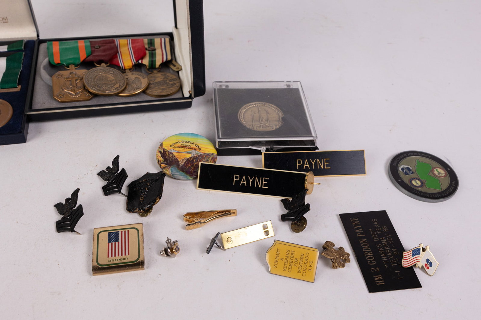 Assortment of Pins ft. Militaria - 4