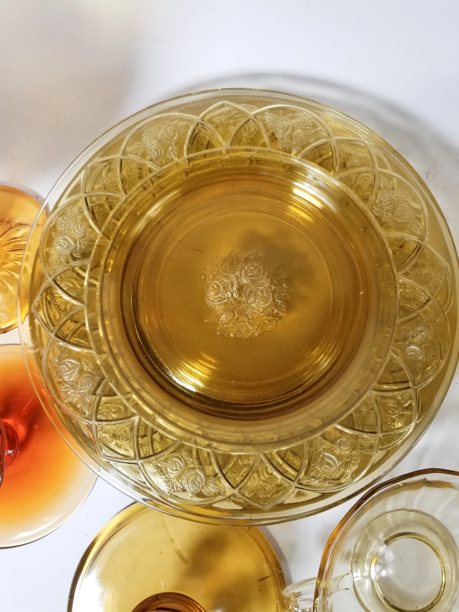Assortment of Depression Glass - 5