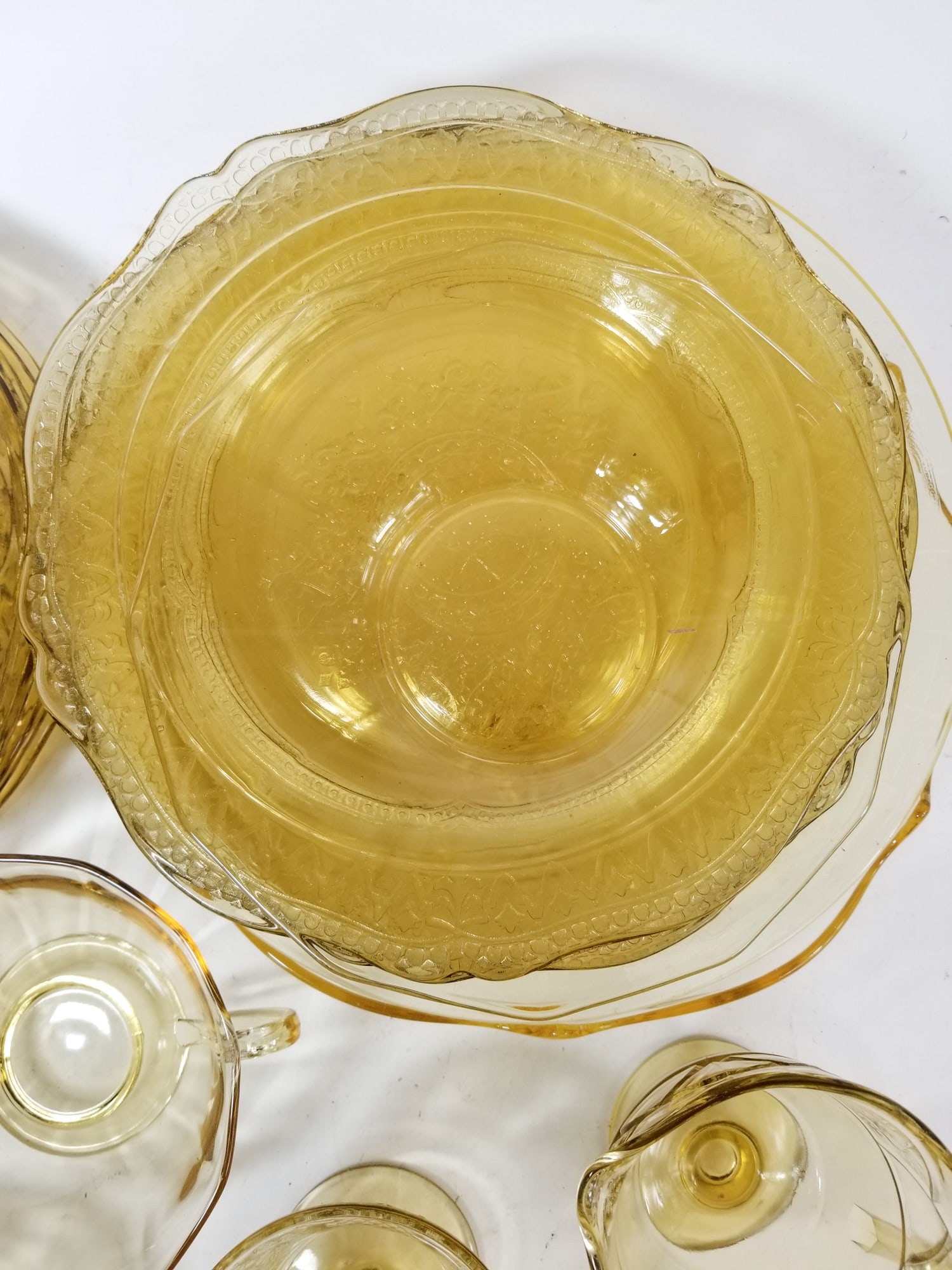 Assortment of Depression Glass - 6