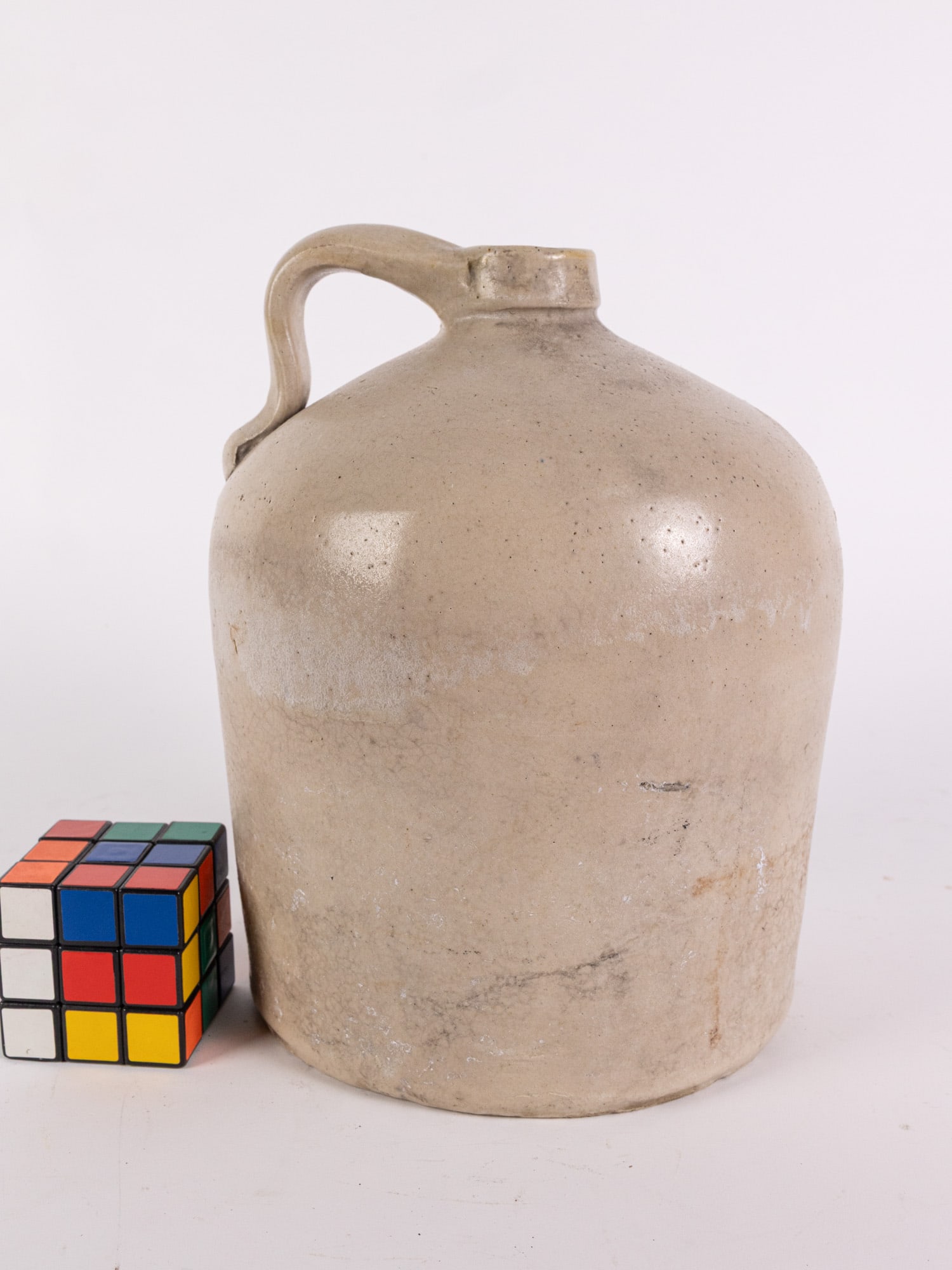 Vintage Stoneware Jug with Handle - 2