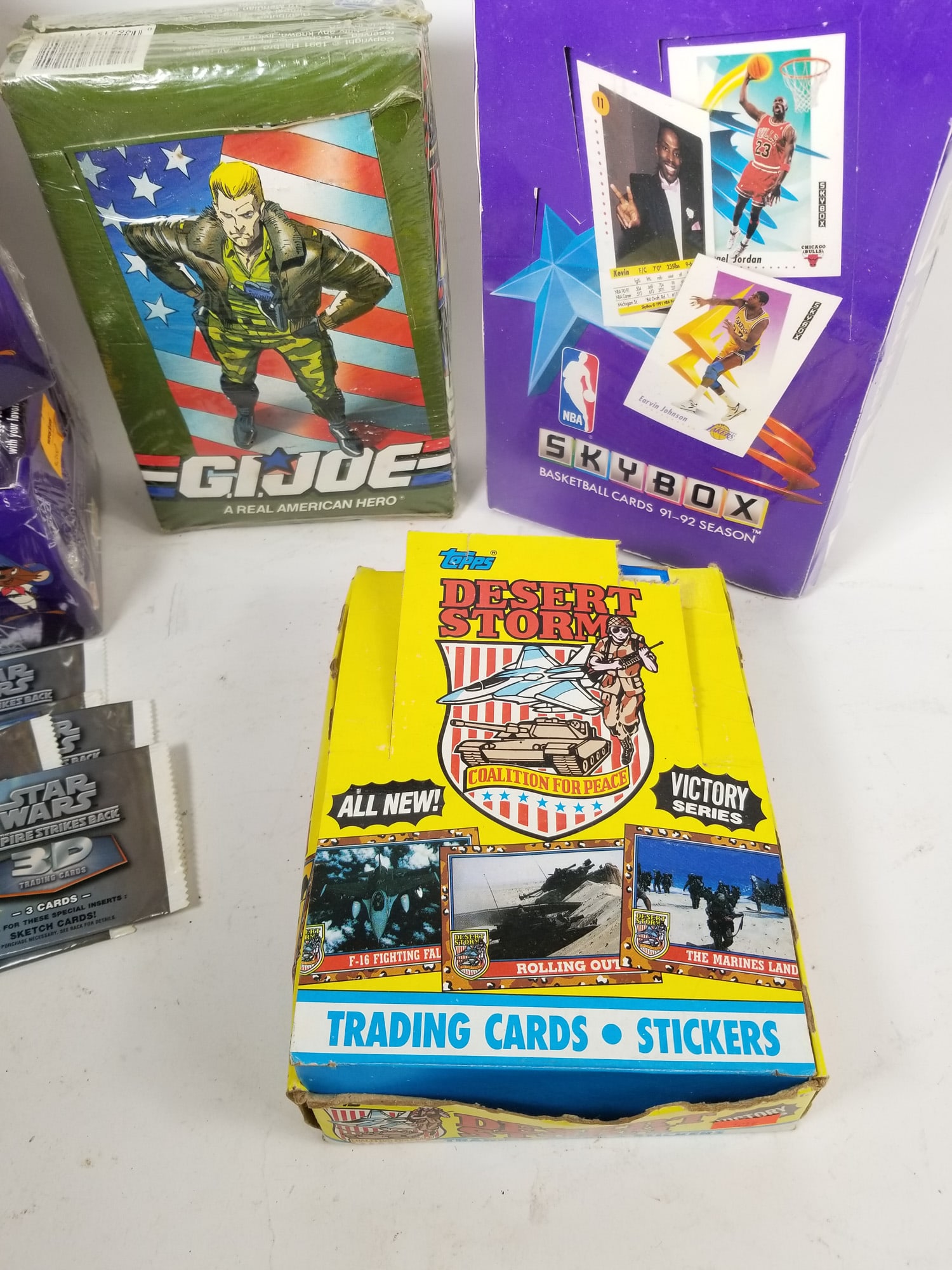 Assortment of Trading Cards ft. GI Joe: A Real American Hero Set - 3