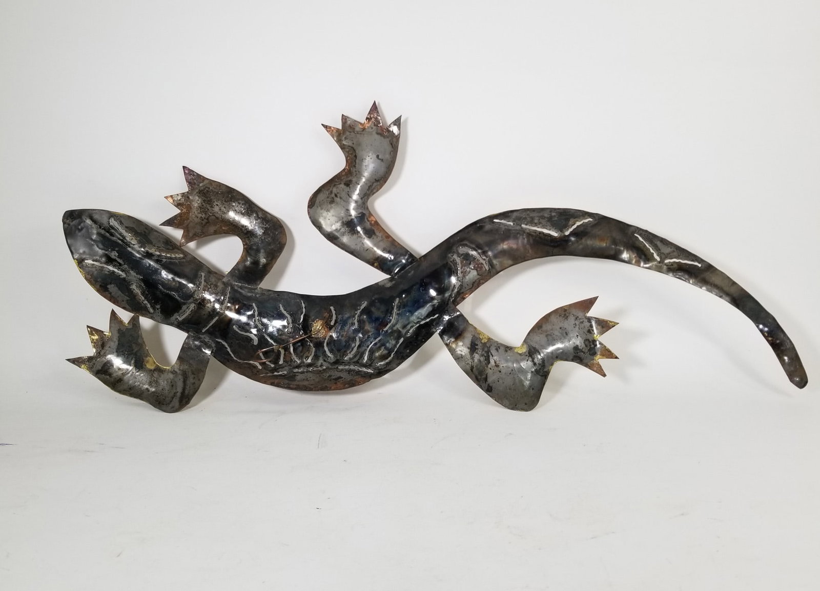 Decorative Metal Lizard/Gecko Wall Art - 3