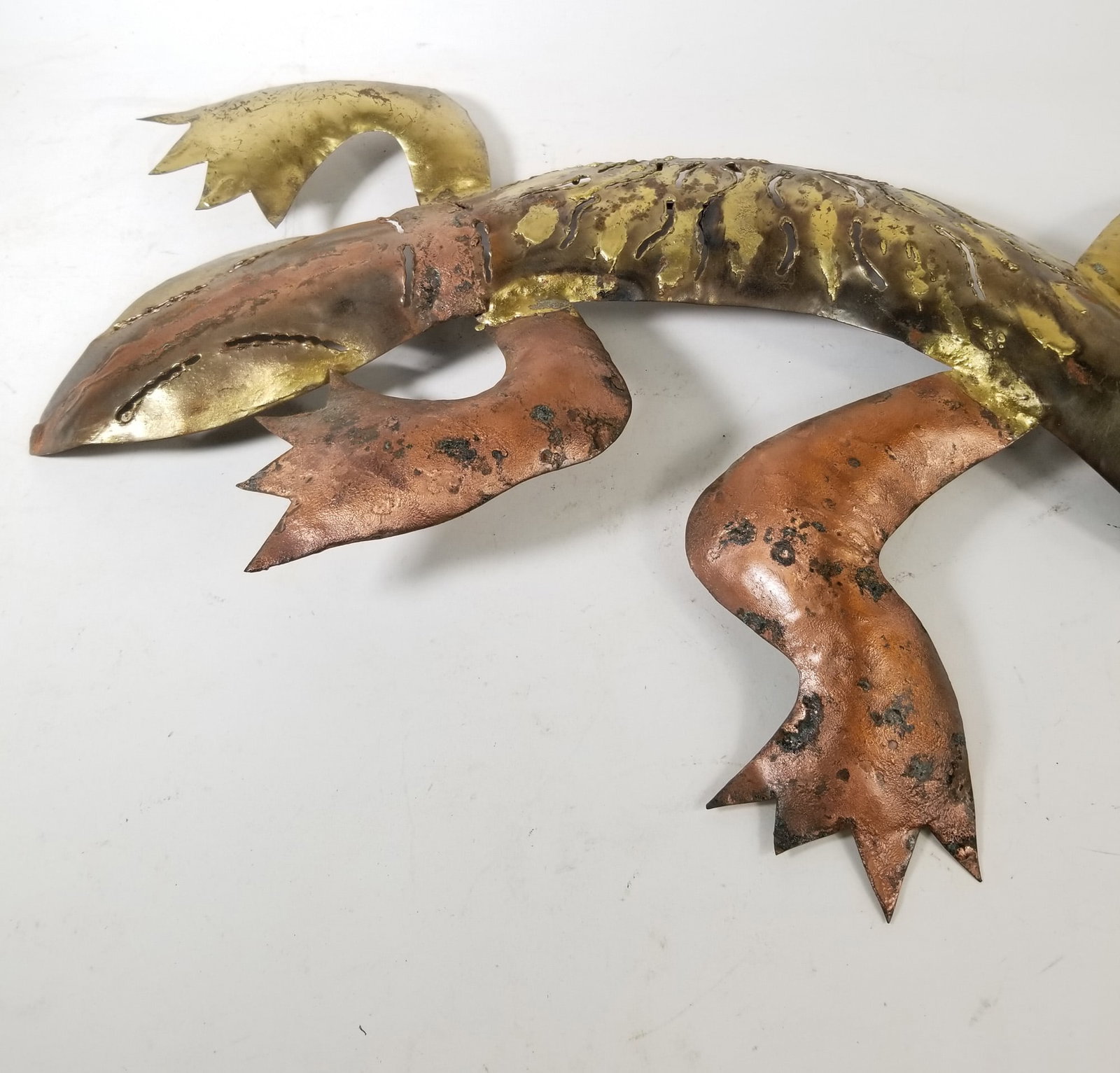 Decorative Metal Lizard/Gecko Wall Art - 4