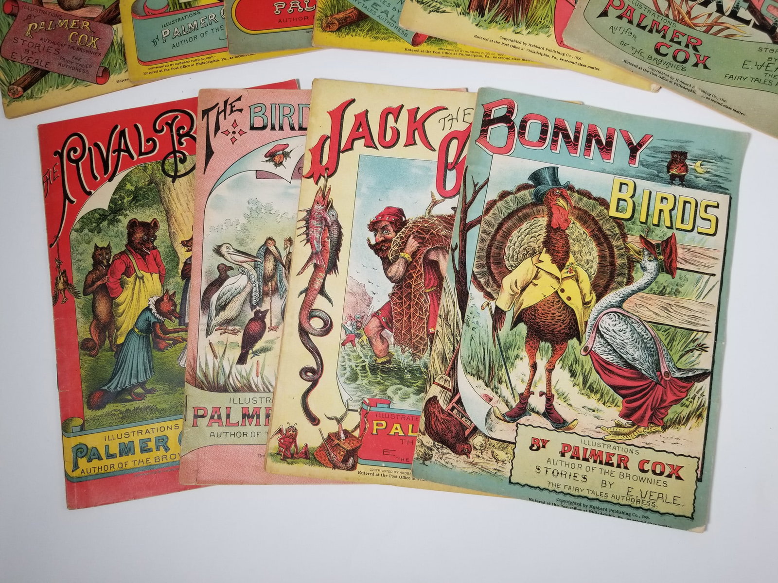 Grouping of 10 Antique Picture Books Illustrated by Palmer Cox - 3