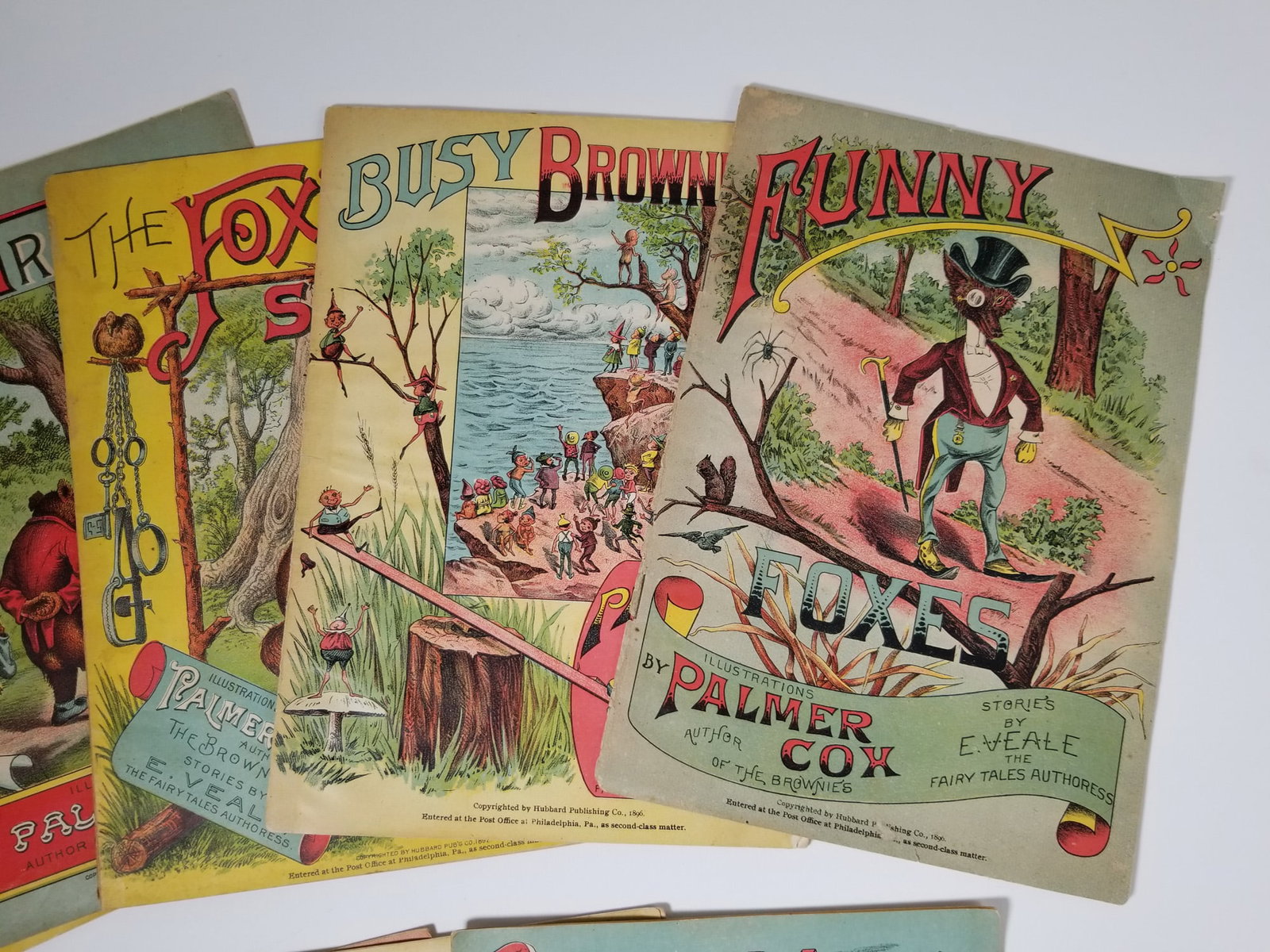 Grouping of 10 Antique Picture Books Illustrated by Palmer Cox - 5
