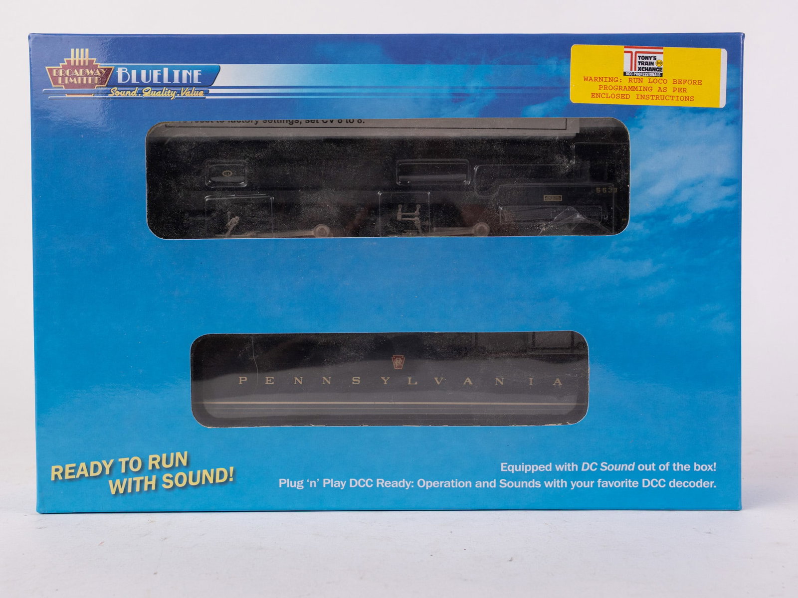 Broadway Limited Blue Line T1 Duplex 4-4-4-4 Steam Locomotive Model #5143 (1 of 6)