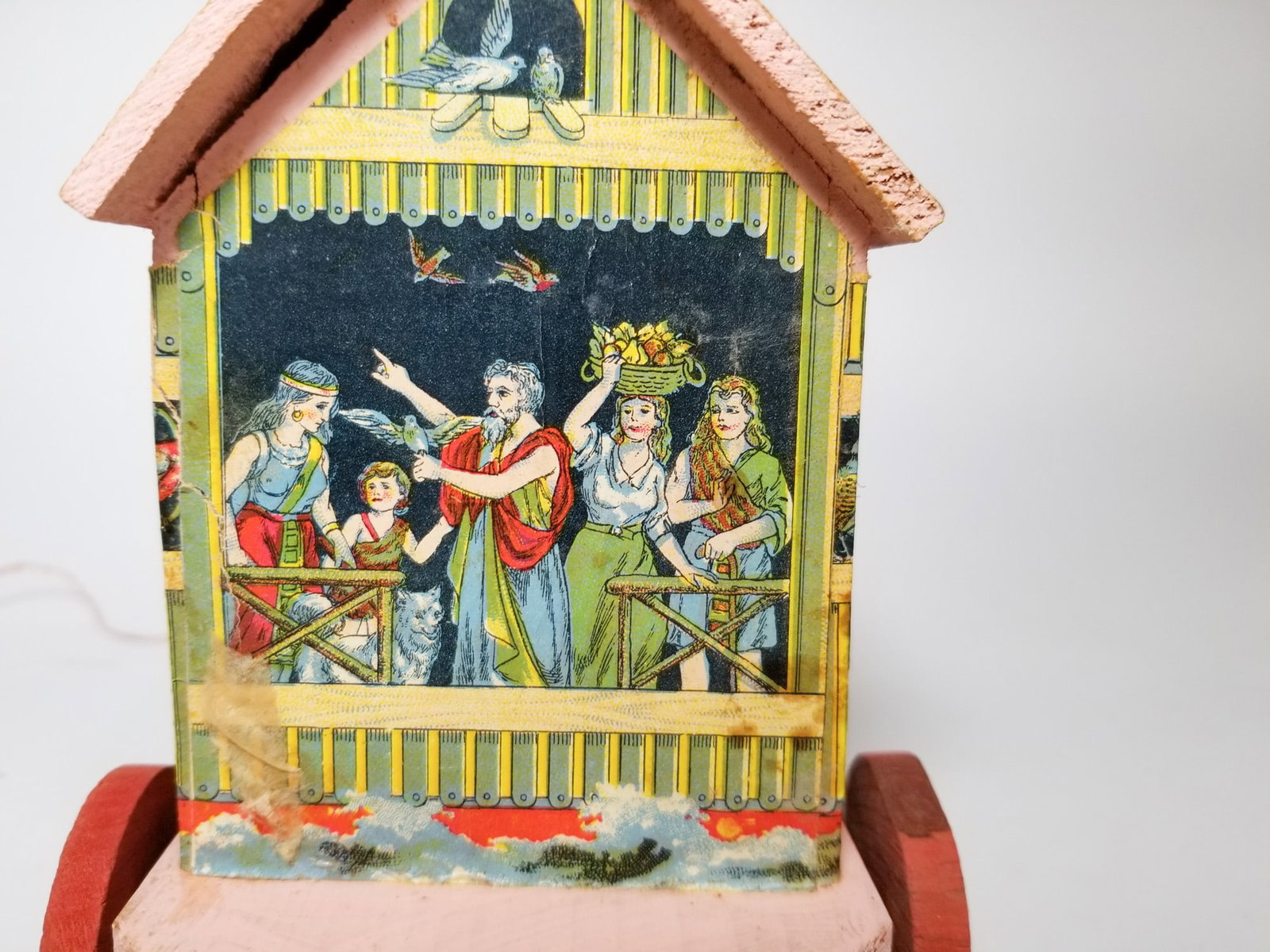 "Paul's Soap Circus" Vintage Litho German Pull Toy - 7