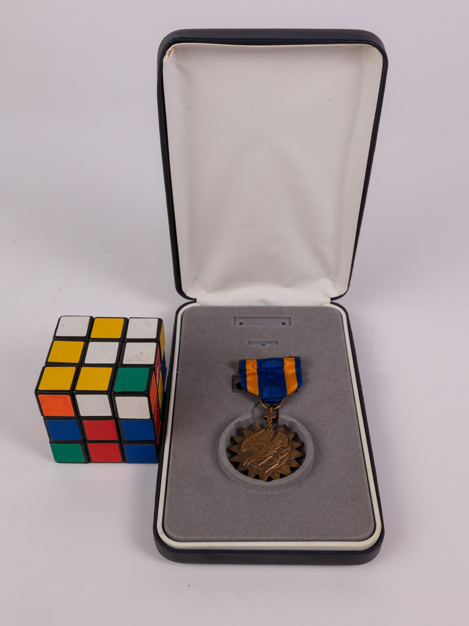 WWII US Army Air Medal in Original Case - 2