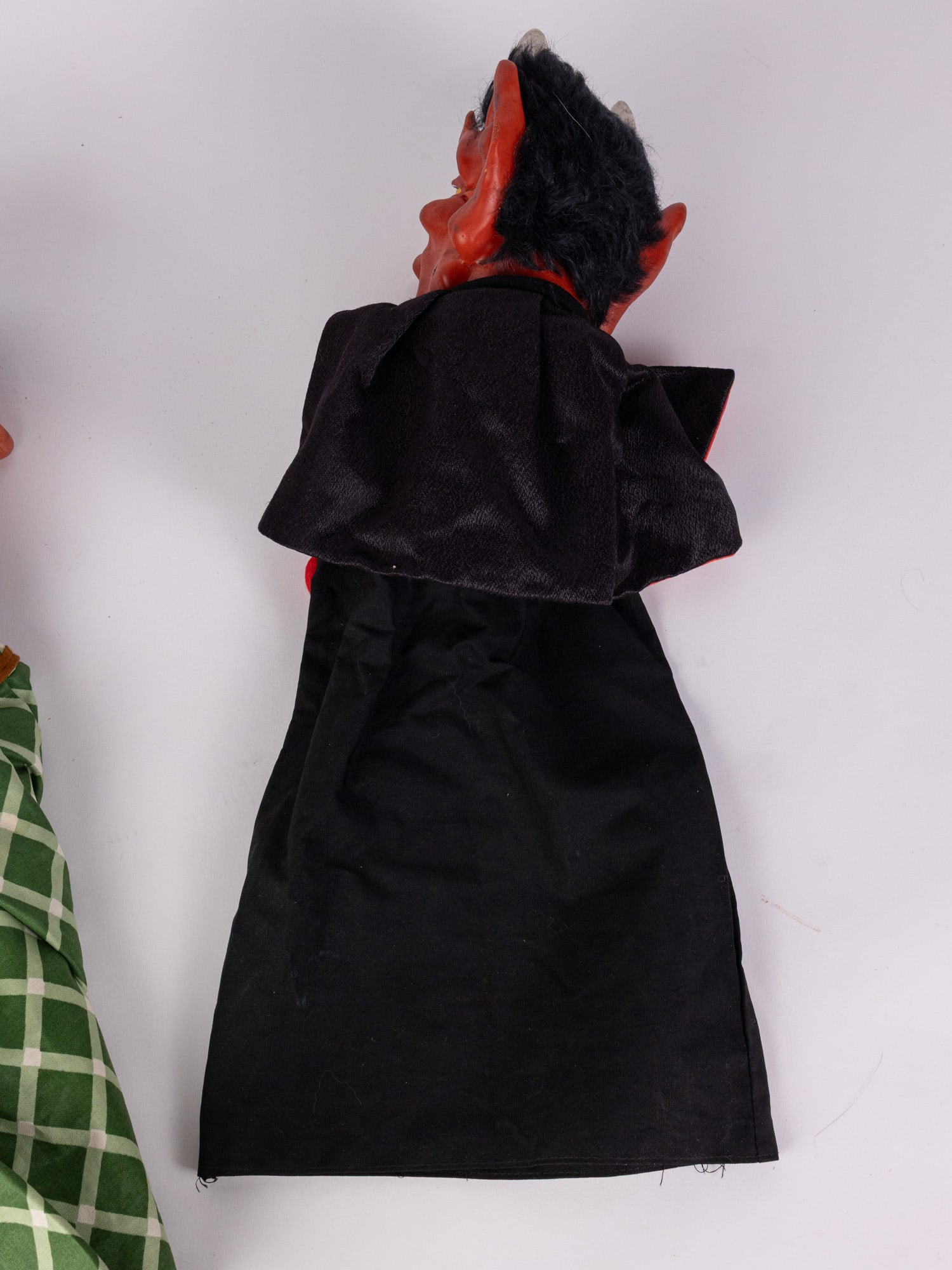 Two Vintage Mid Century Devil/Character Puppets - 7