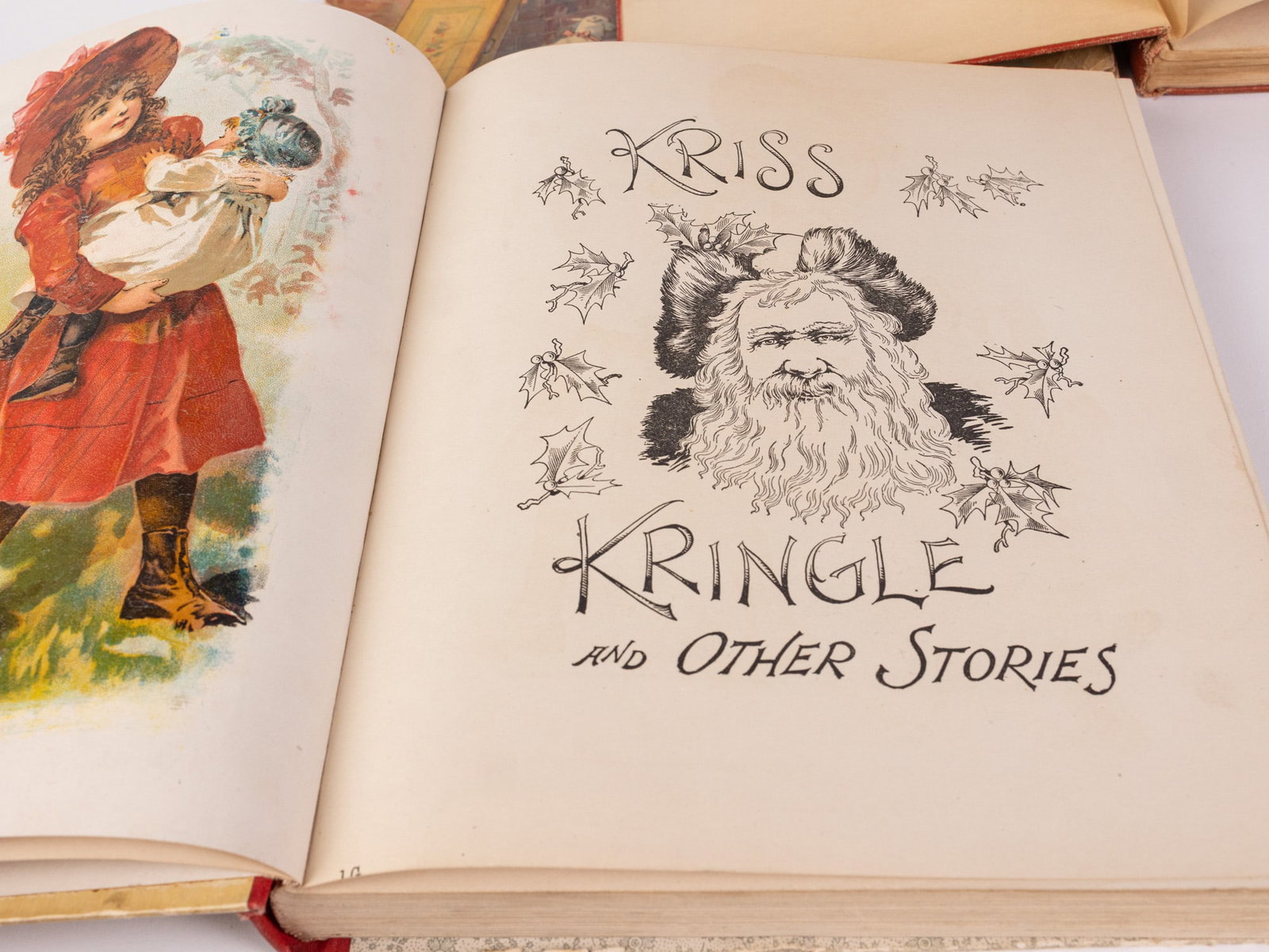 Three McLoughlin Bros. Antique Children's Christmas Books - 7