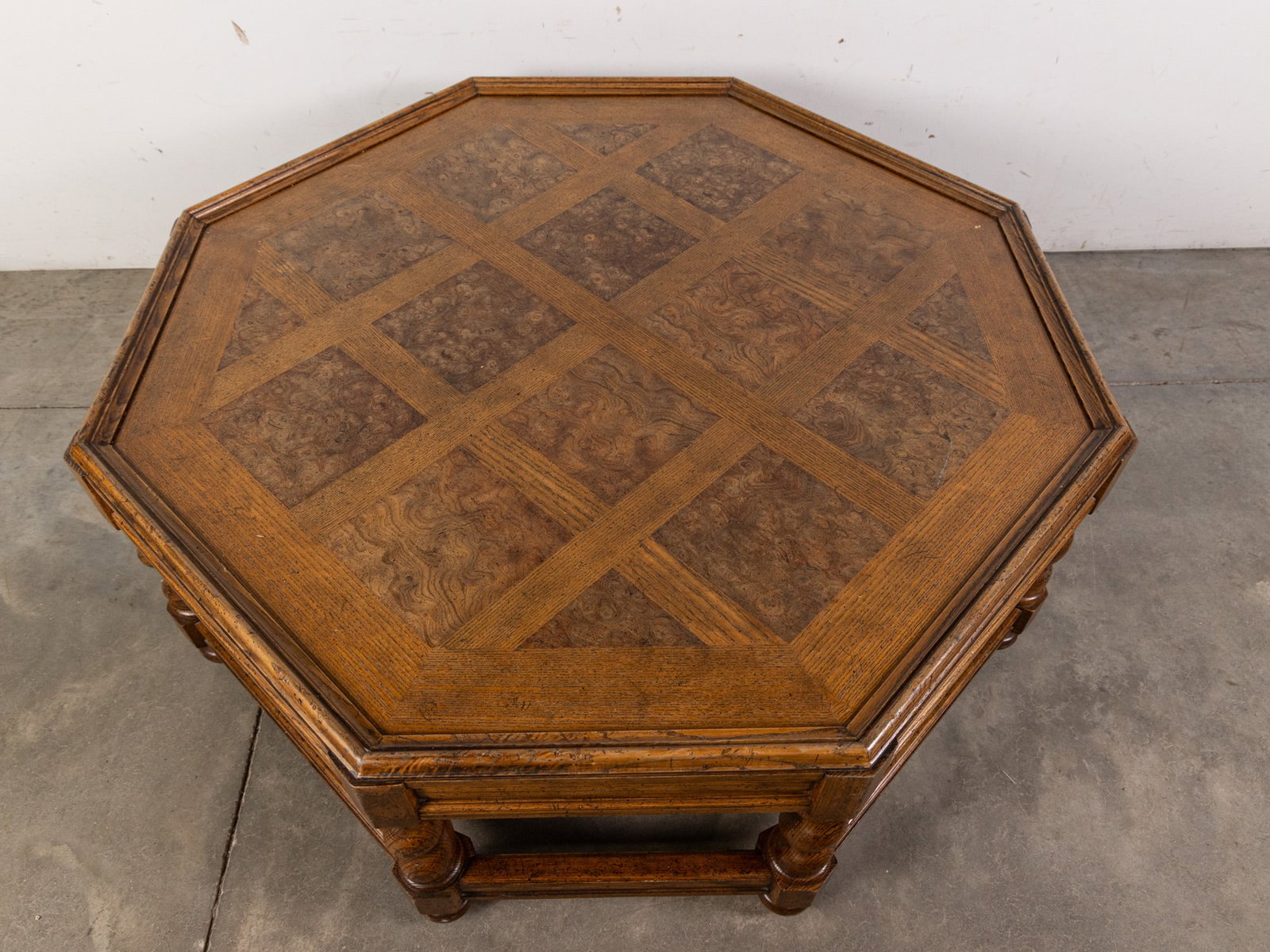 Baker Furniture Vintage Octagonal Coffee Table - 2