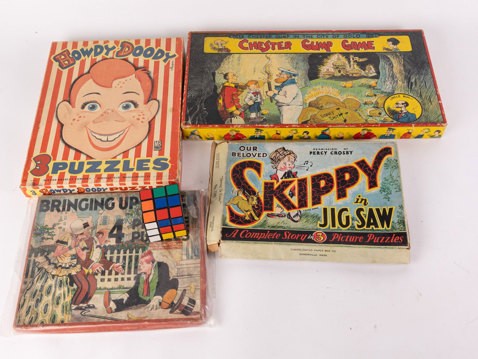 Grouping of Vintage Board Games - 2