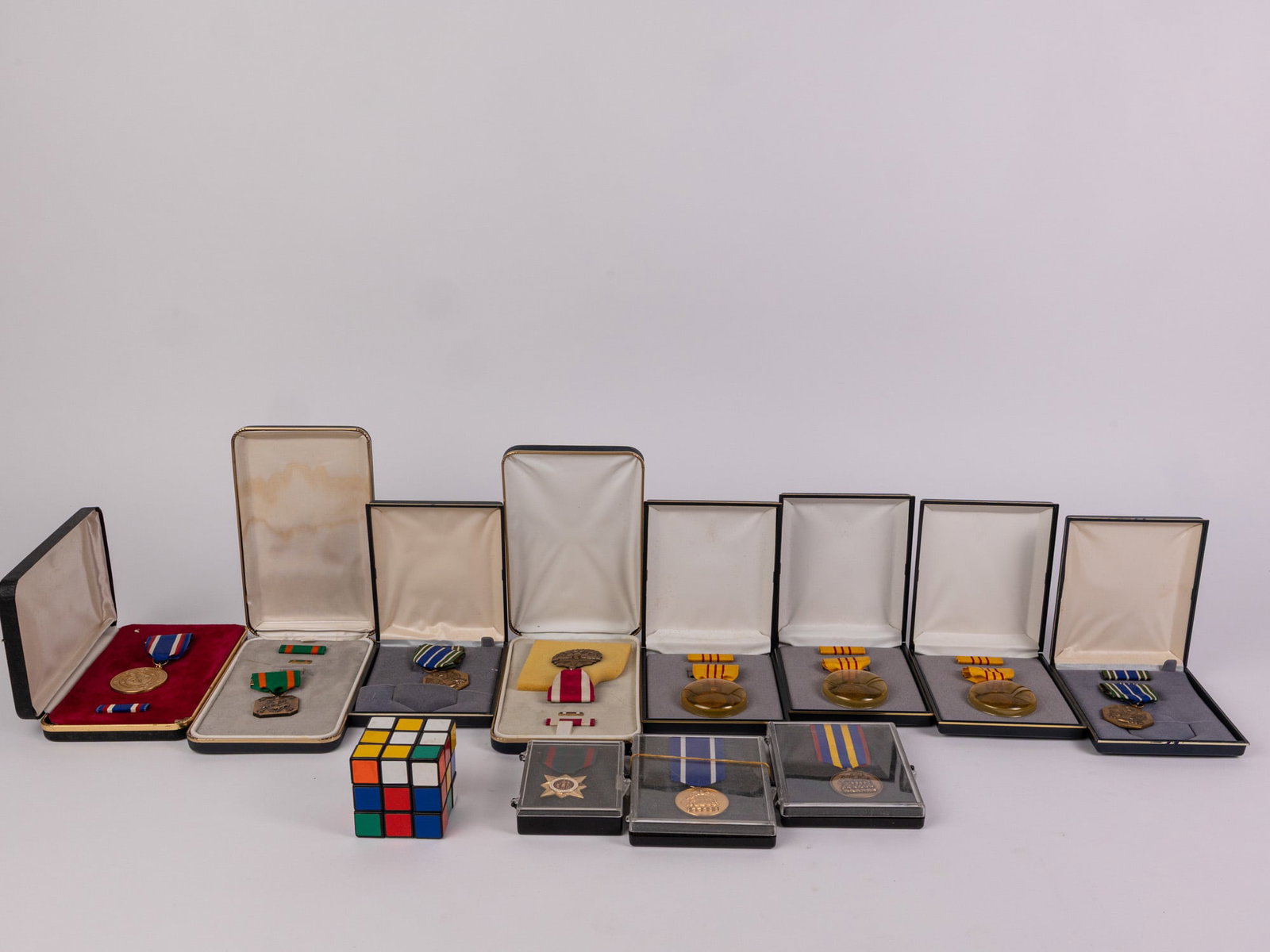 Large Lot of Assorted Vintage U.S. Service Medals - 2