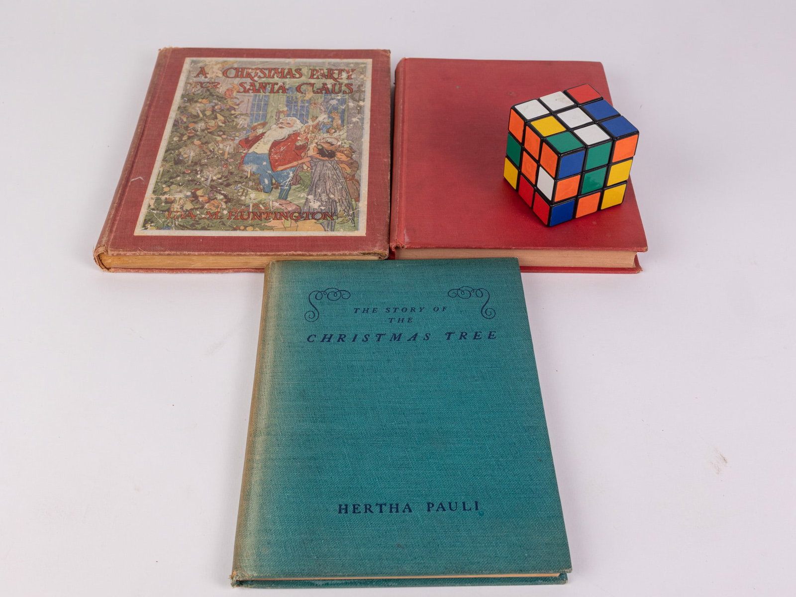 Grouping of Three Vintage Children's Christmas Books - 2