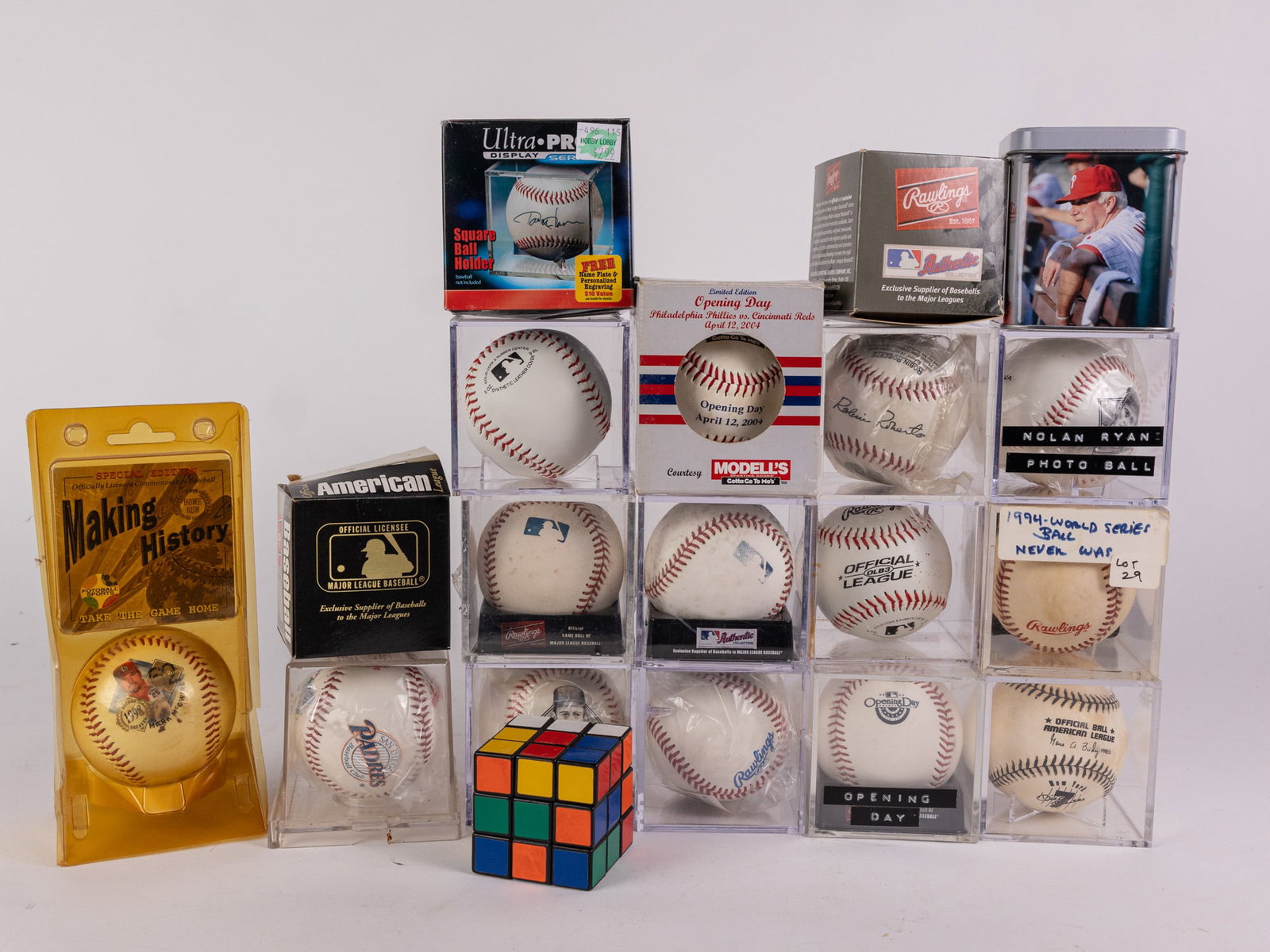 Assortment of Novelty & Unsigned Baseballs - 2