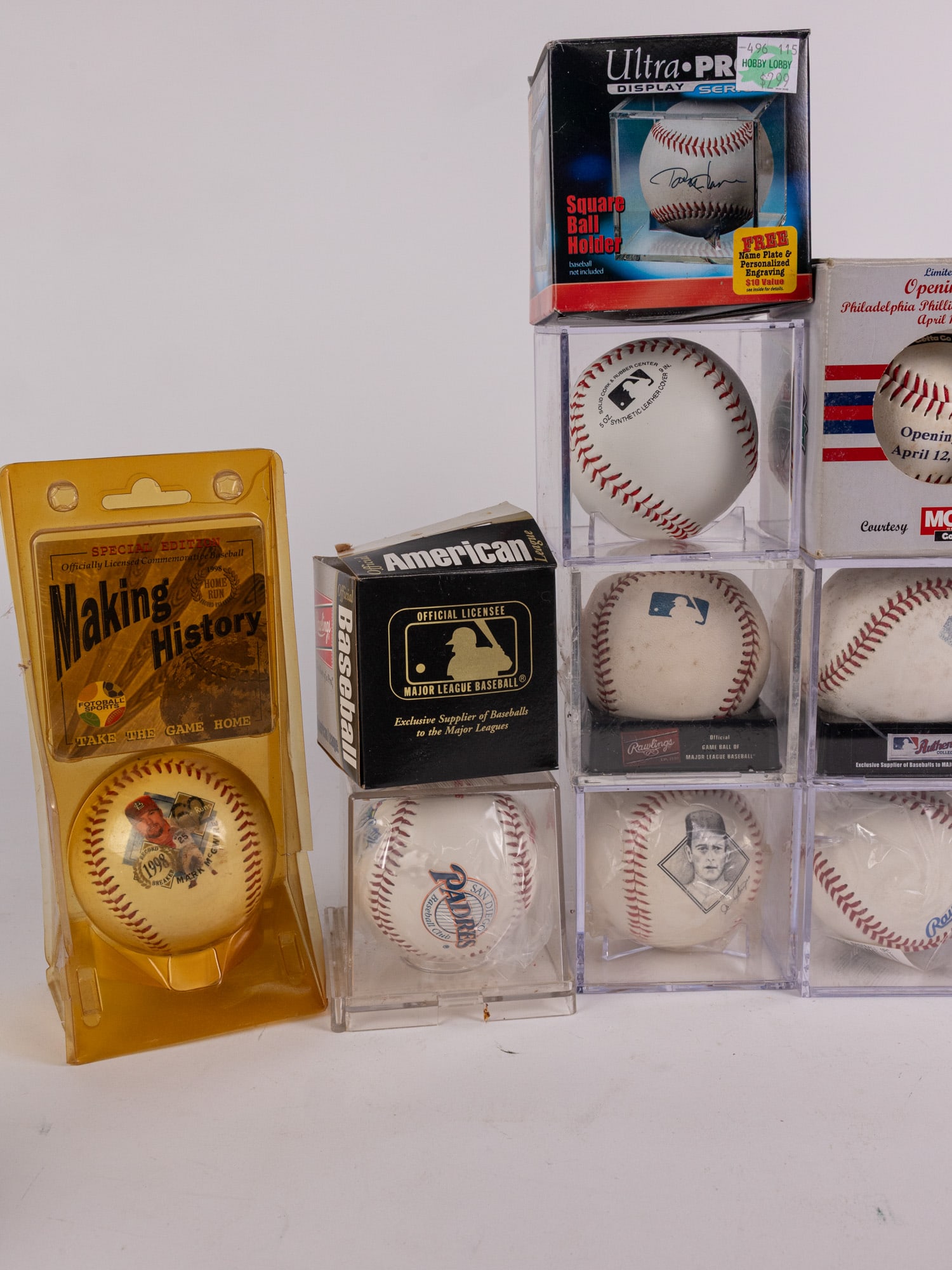 Assortment of Novelty & Unsigned Baseballs - 3