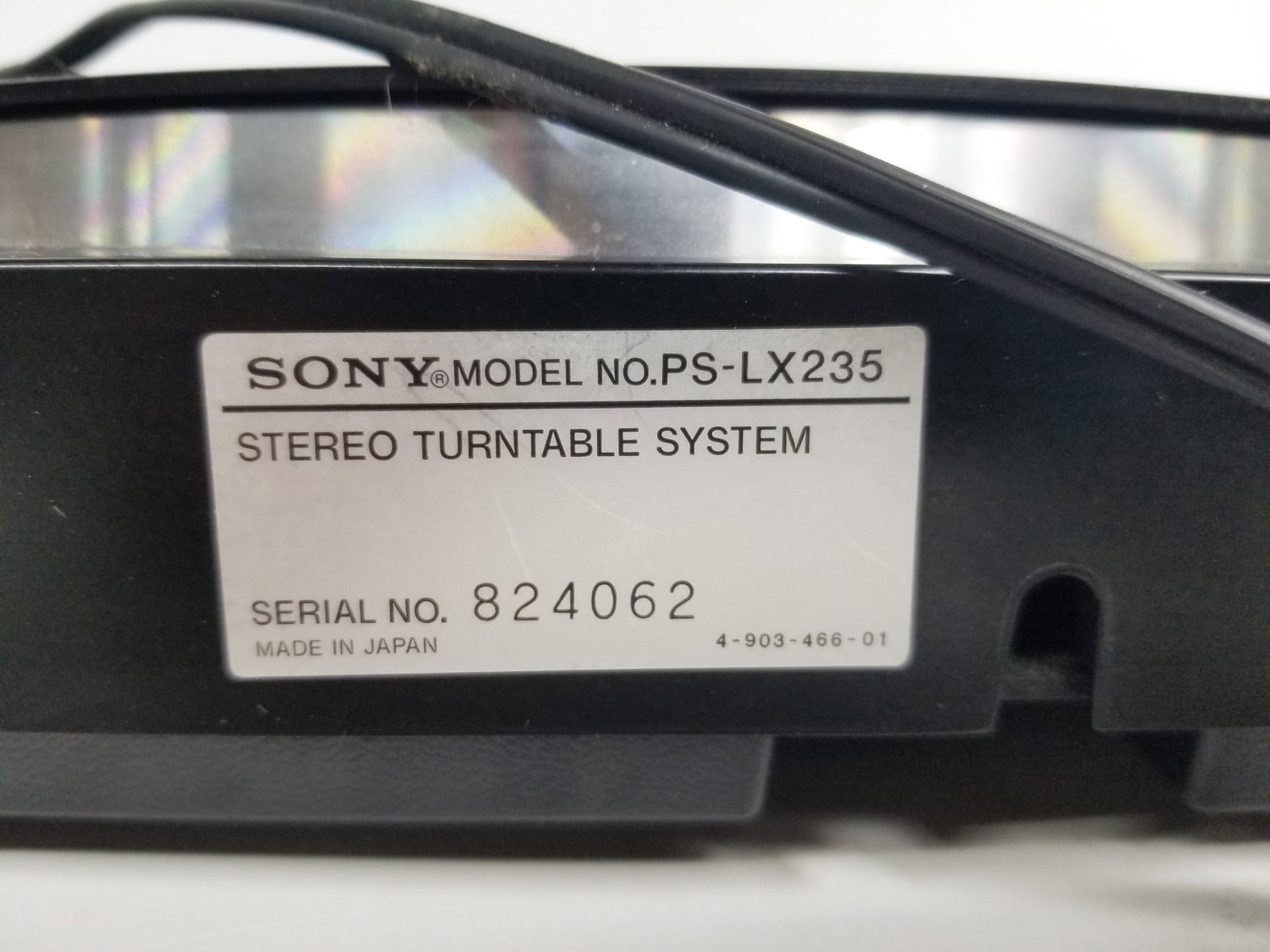 Sony PS-LX235 Vintage Turntable - 3